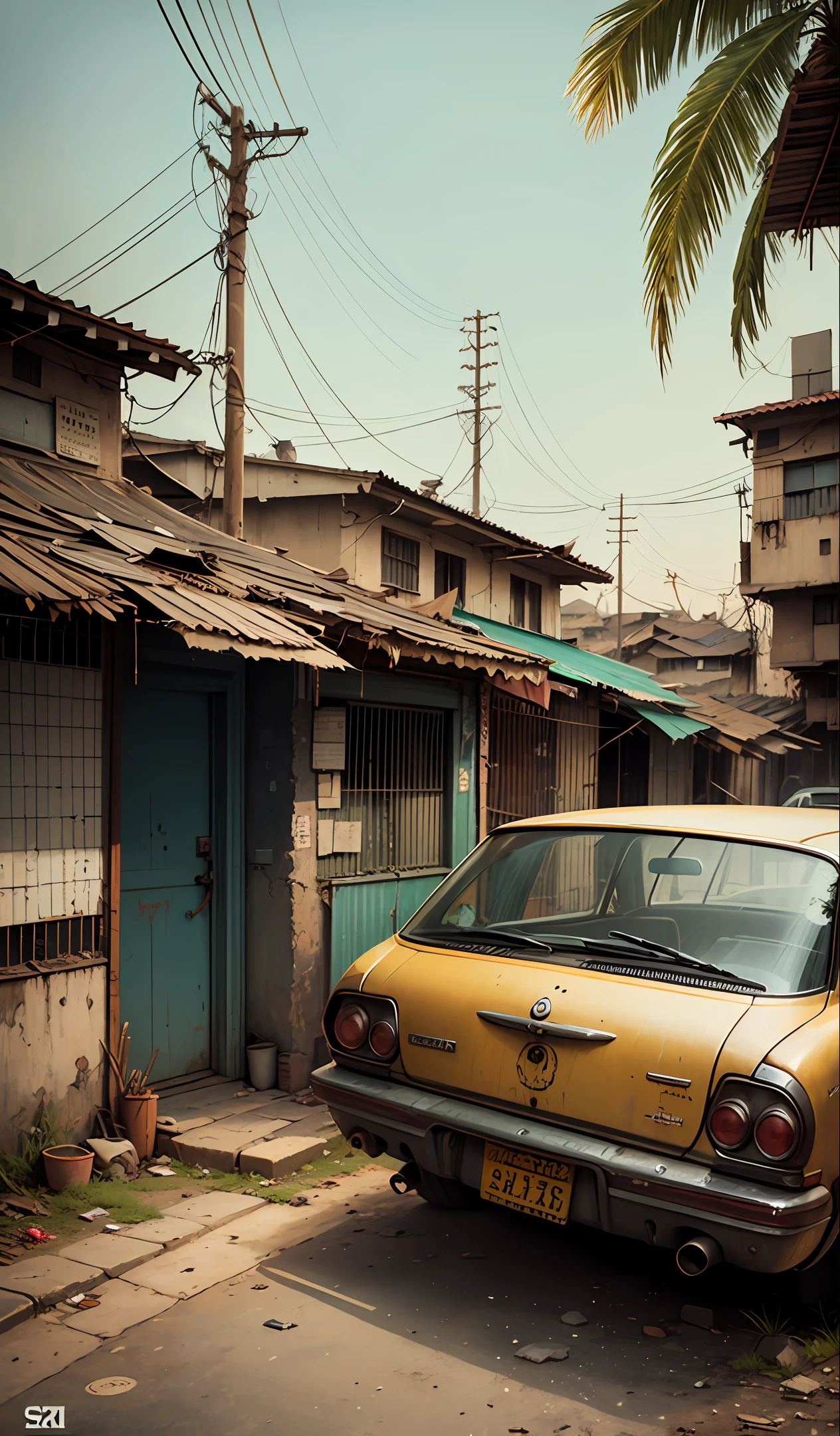 realistic art , streets , slums , hip hop , culture , Brasil --auto --s2