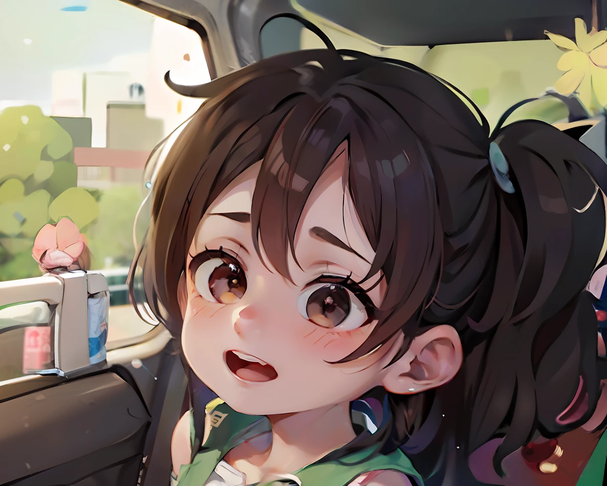 ****** anime no carro, kawaii retrato realista, Guweiz, anime moe artstyle, ****, Arte no estilo de Guweiz, Retrato Lofi, retrato bonito, estilo de arte bonito, Sakimichan, arte oficial, Kawacy, anime estilizado, visual anime de uma ****** bonito, kantai collection style