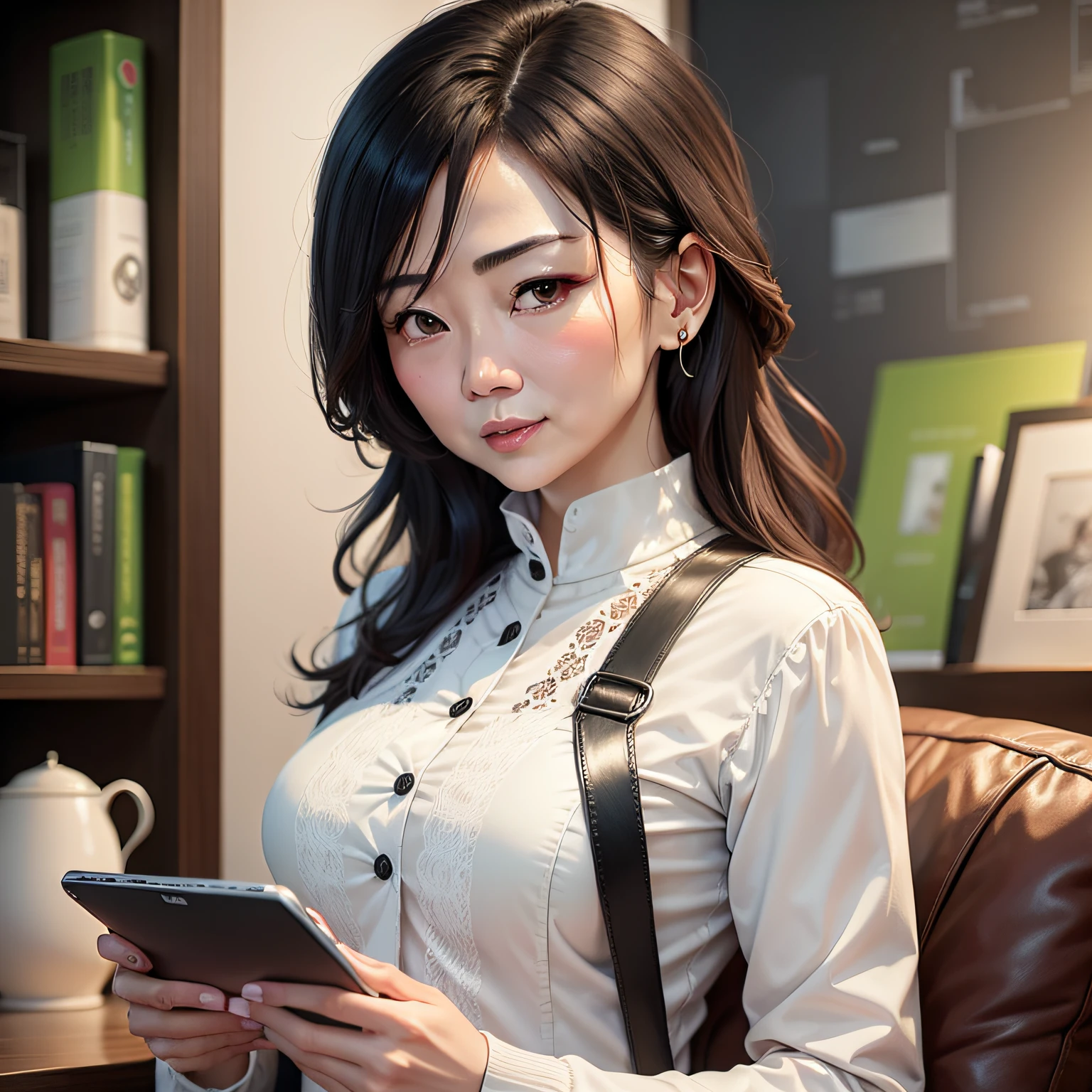 WeChat avatar of middle-aged woman