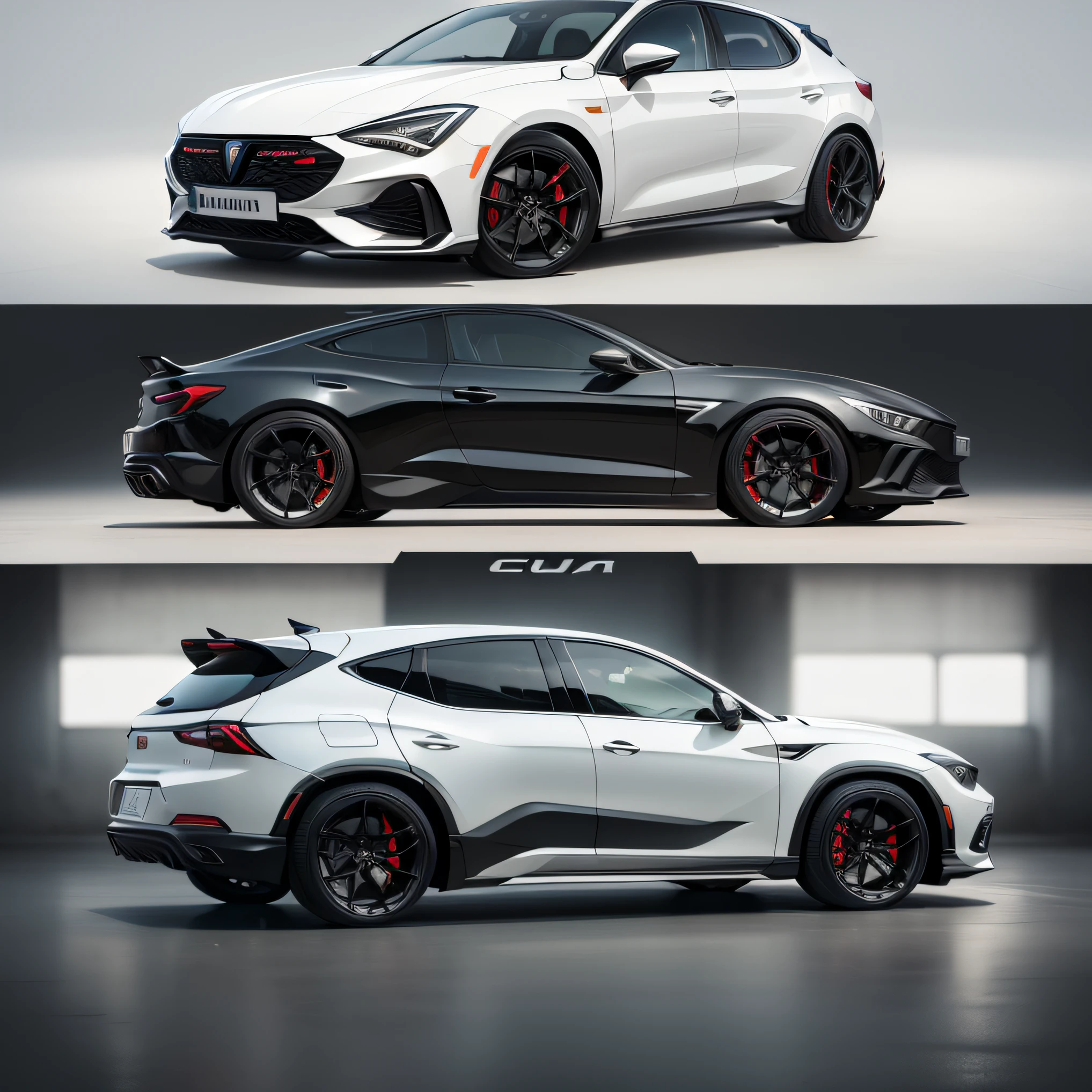 Create a new logotype of Cupra Brand Car