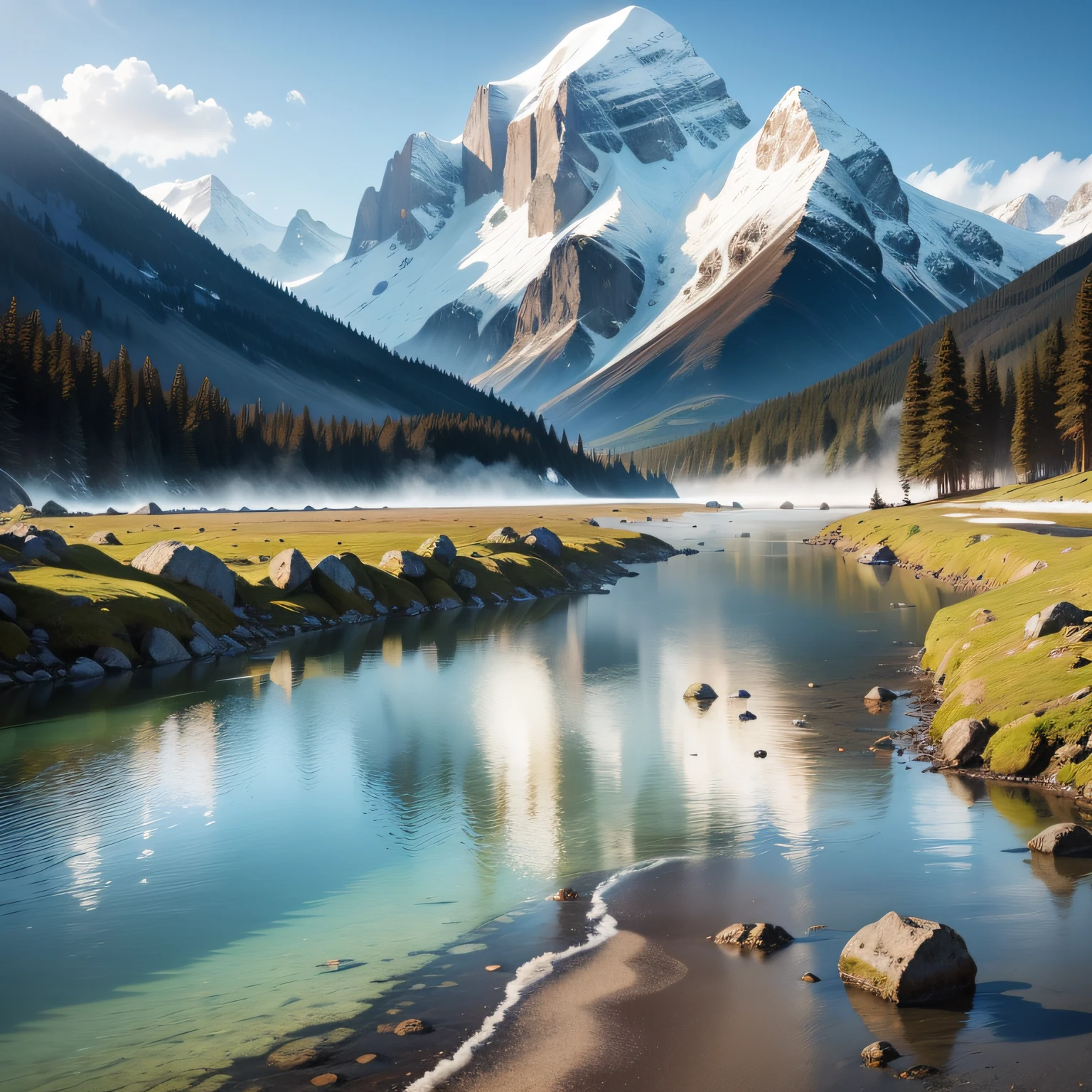 mountain water