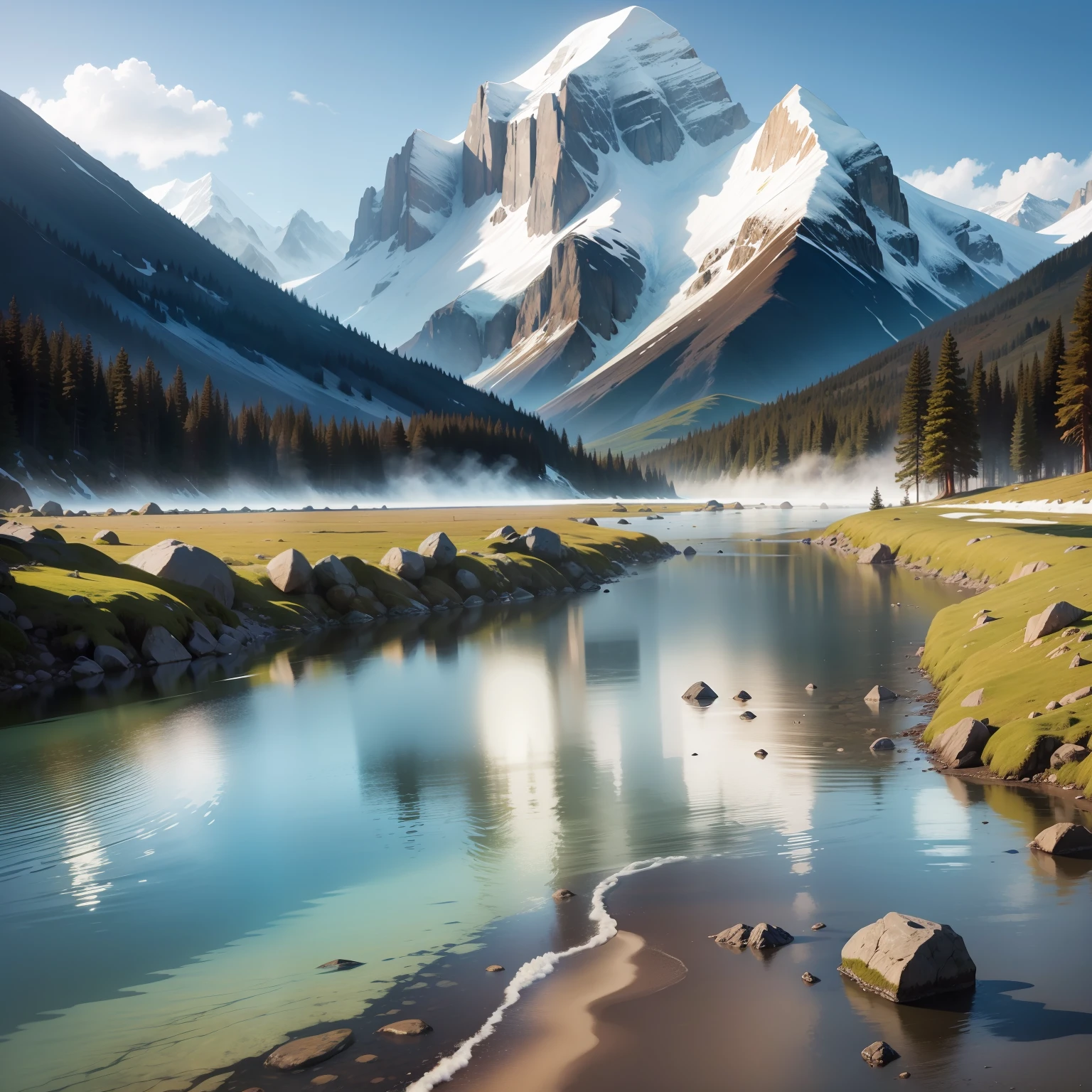 mountain water