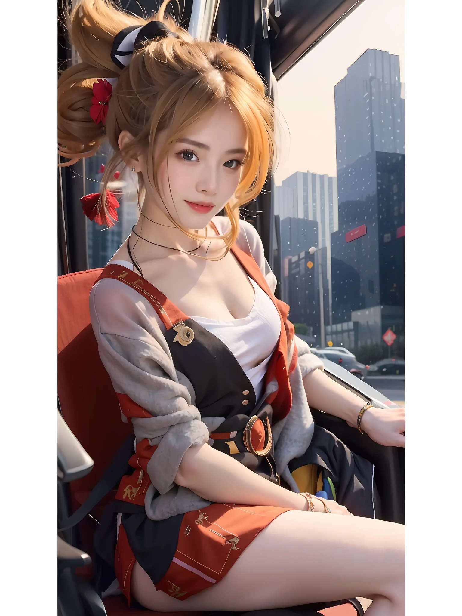 full bodyesbian,on focus,mix4, 20 days, Solo, Long_Hair, look_at_peeping at the viewer, (8K, Yes, RAW photo, Best quality, Mastery:1.2), (Realistic, photo-realistic:1.37), Professional lighting, photon maping, Radio City,physically-based renderingt,(Ultra photo realsisim), (illustratio), (A high resolution), (8K), (The is very detailed), (Most Best Illustration), (best qualtiy), (ultra - detailed), (tmasterpiece), (详细的脸), Blonde hair with wavy curls,Softens hair, ((perfect whole body)), largeeyes, Little moles under the eyes, long leges, Tight abs, Extra short skirt with hips, dynamicposes,stiletto,large and bright eyes,long eyelasher,A plump chest,full bodyesbian,Model figure,Gloss fabric,Feminine expression,Slender calves,Whiten the skin,(flatchest: 1.5),exquisite curve,hdr,photo-realistic,Global Ray Tracing,Big slender eyes,Mature femininity