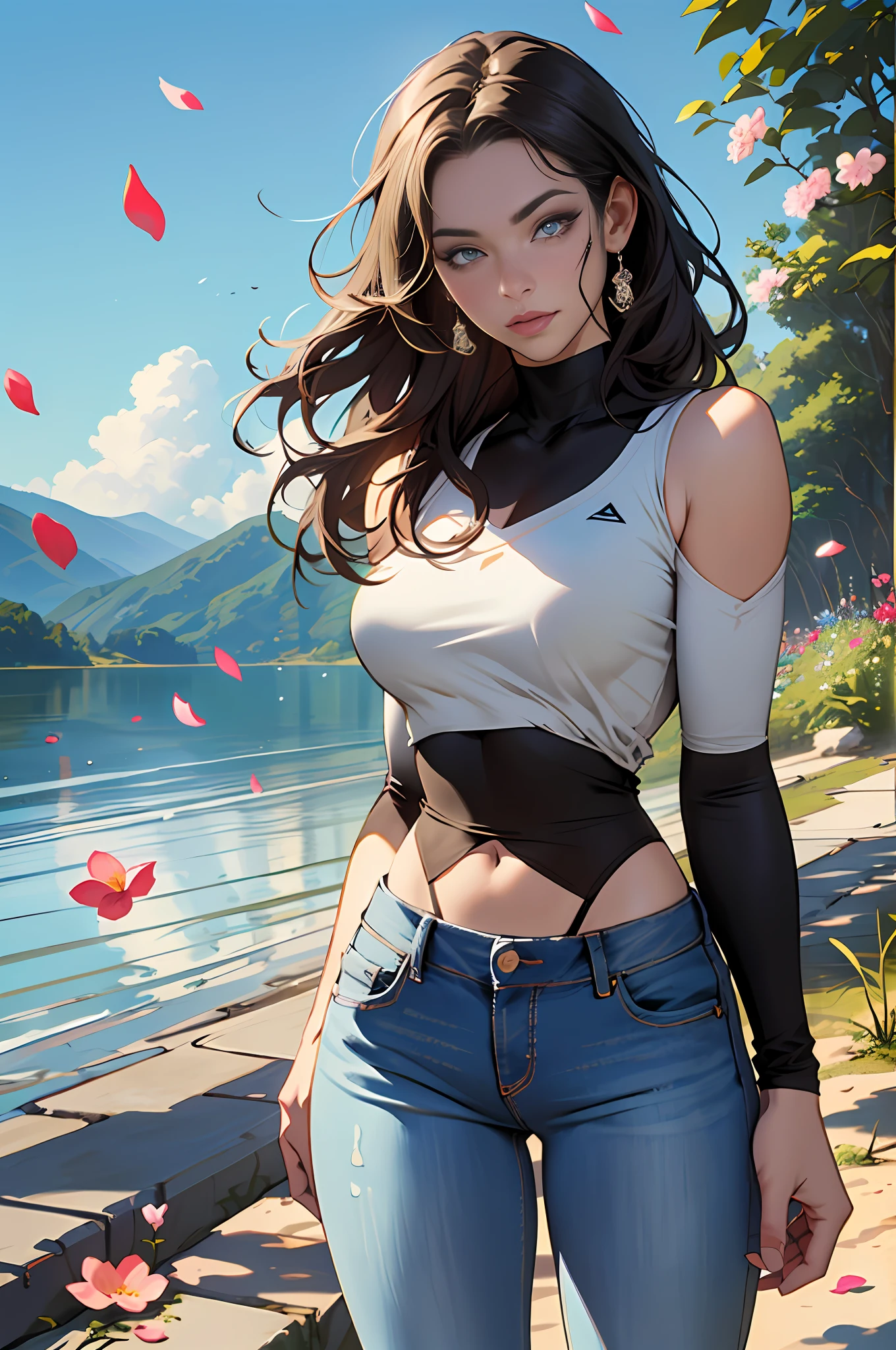 ESTILO JKenneth Rocafort   ::2.9 (master part:1.2, best quality), (belos olhos finamente detalhados: 1.2), ((1girl Kelly Brook muito bonita mulher peito grande )), ((sozinho)), (olhos vermelhos:1.4), (olhos finamente detalhados e rosto detalhado:1.3),), (com jeans e uma camiseta ou vestido branco:1.3), (fundo bonito e claro:1.2), (CG extremamente detalhado, ultra-detalhado, Melhor sombra:1.1), ((profundidade de campo)), ((Aquarela)), seios grandes, bareshoulders, flowers and petals, beautiful concept illustration , (fundo branco:0.5), (illustration :1.1), (extremamente fino e bonito:1.1), (detalhes perfeitos:1.1)
experience