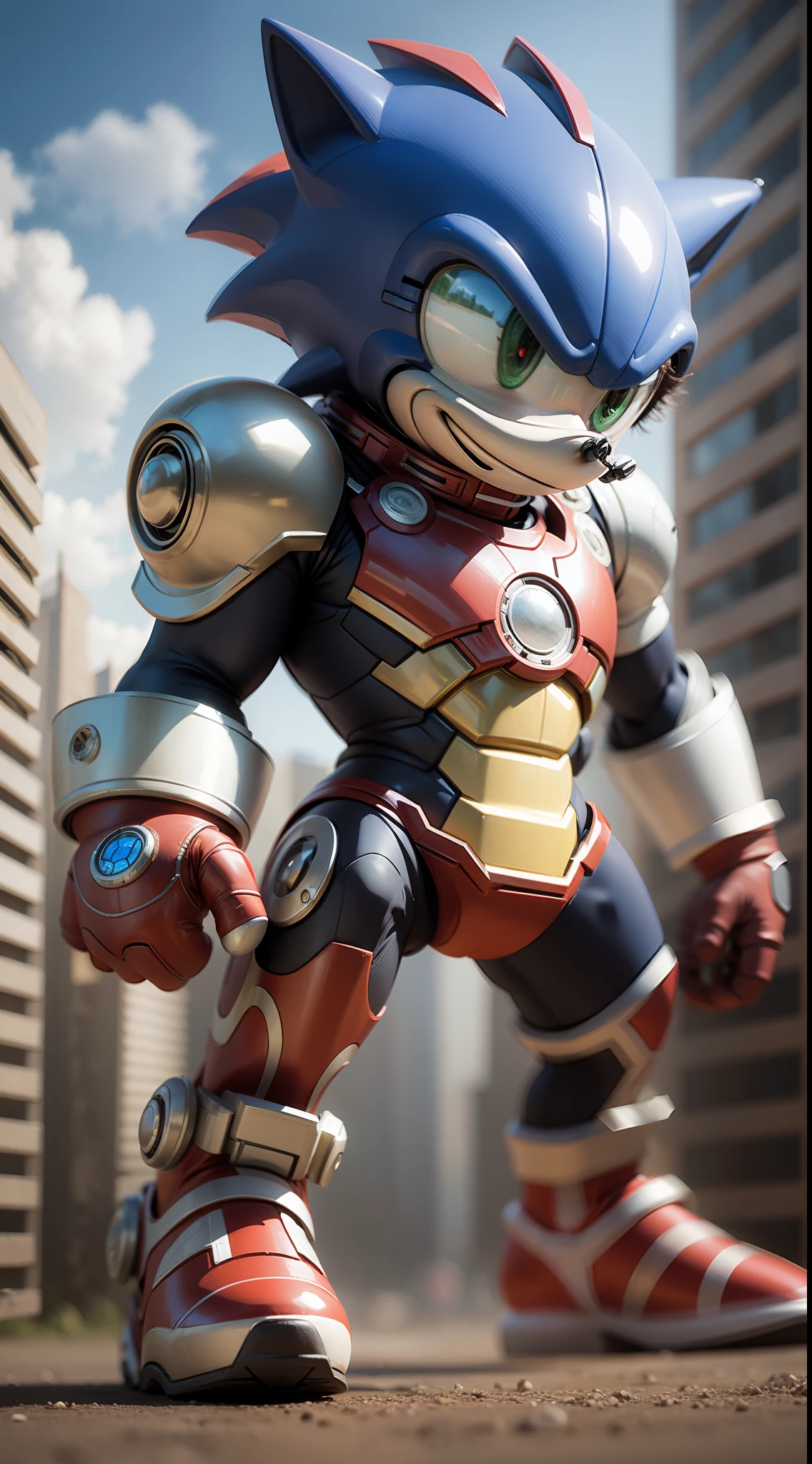 midget ironman sonic