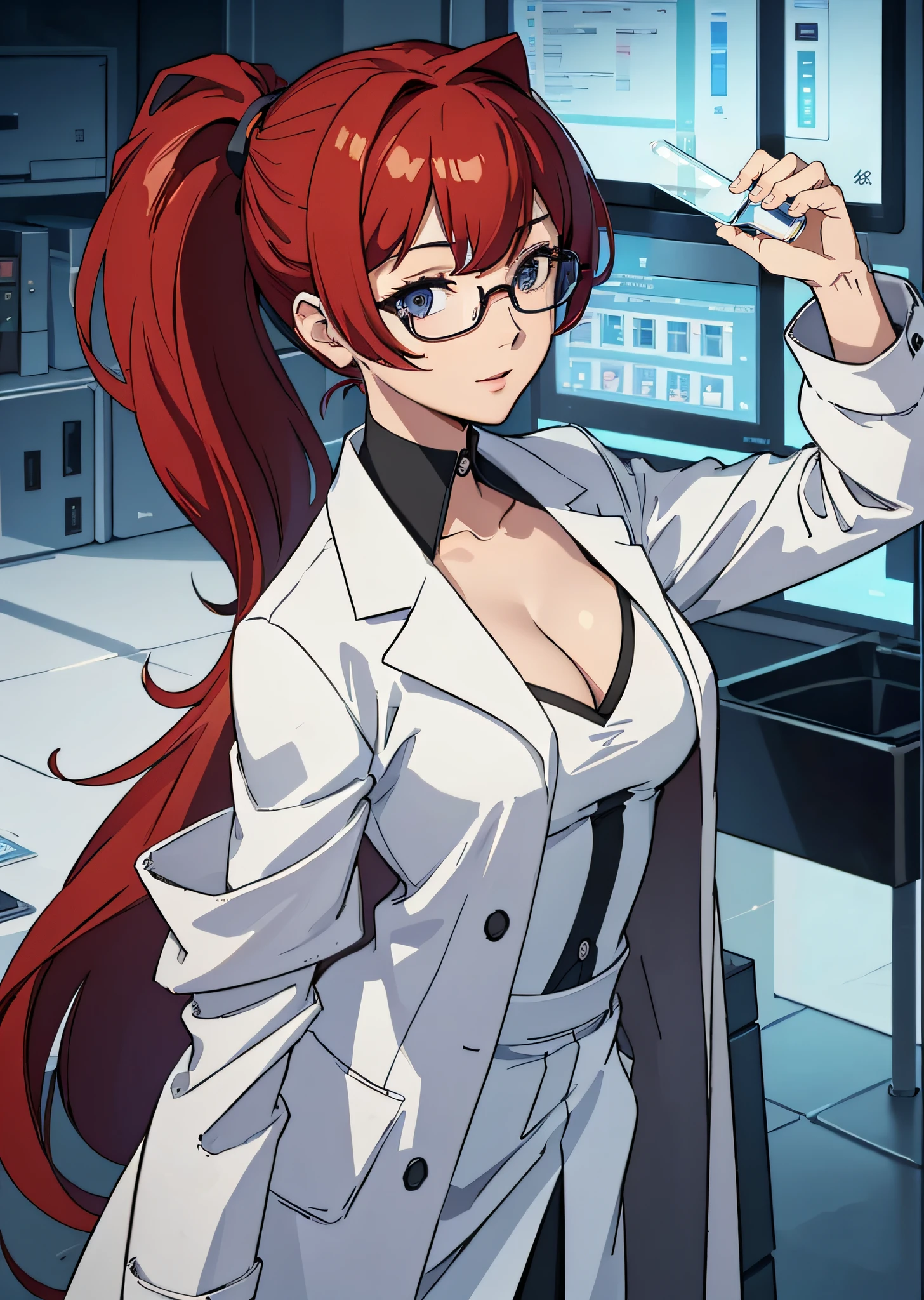 smallunderboob,Hold the test tube in your hand,apathy