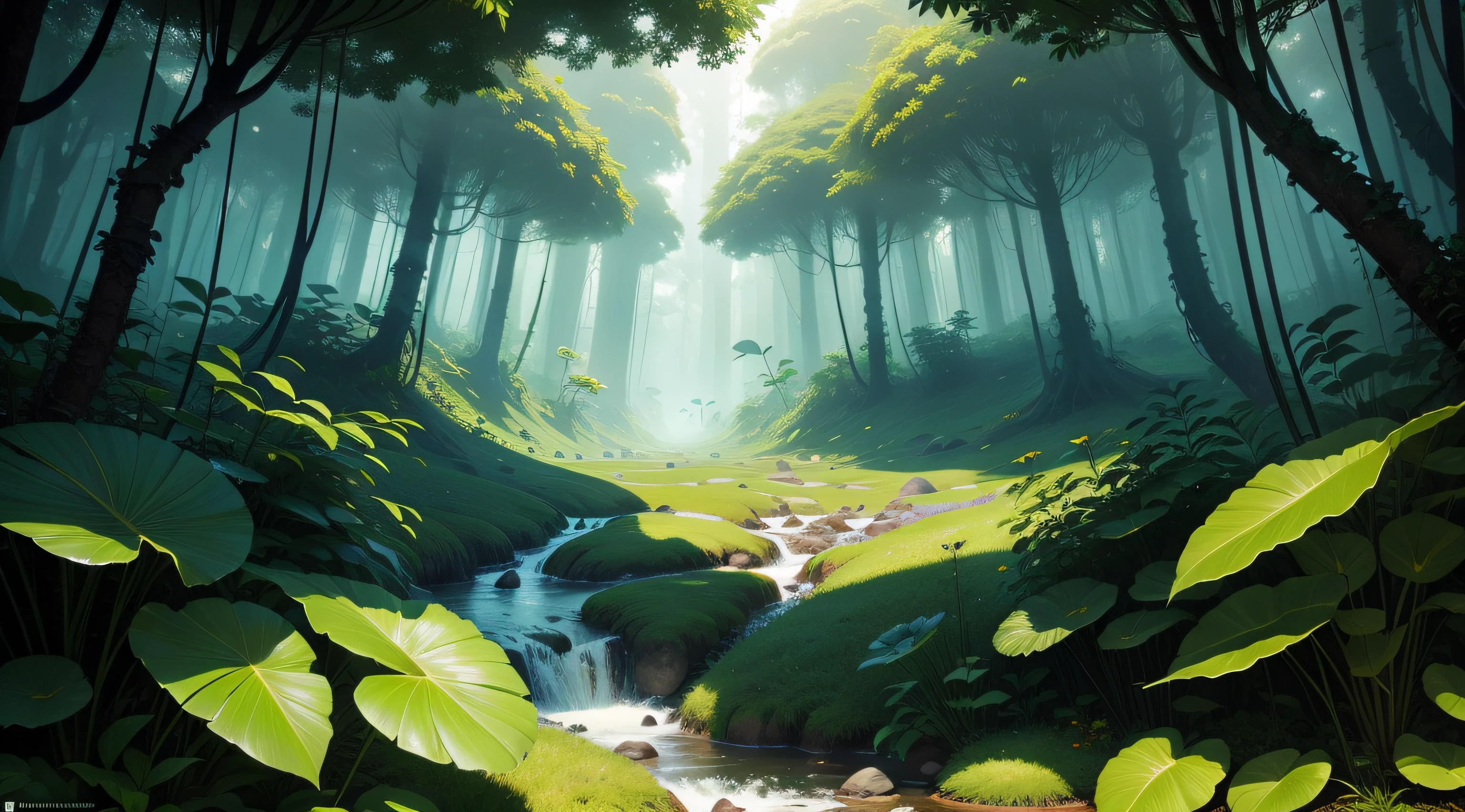 jungles,flower sea