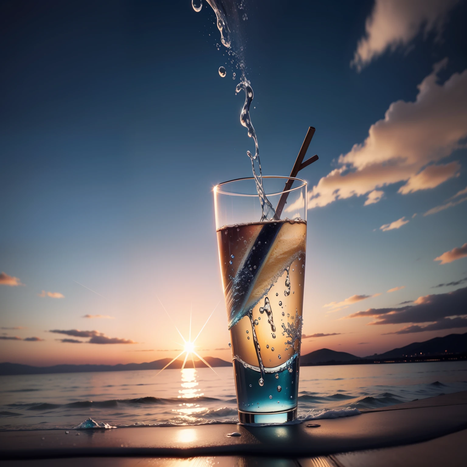 Sparkling water