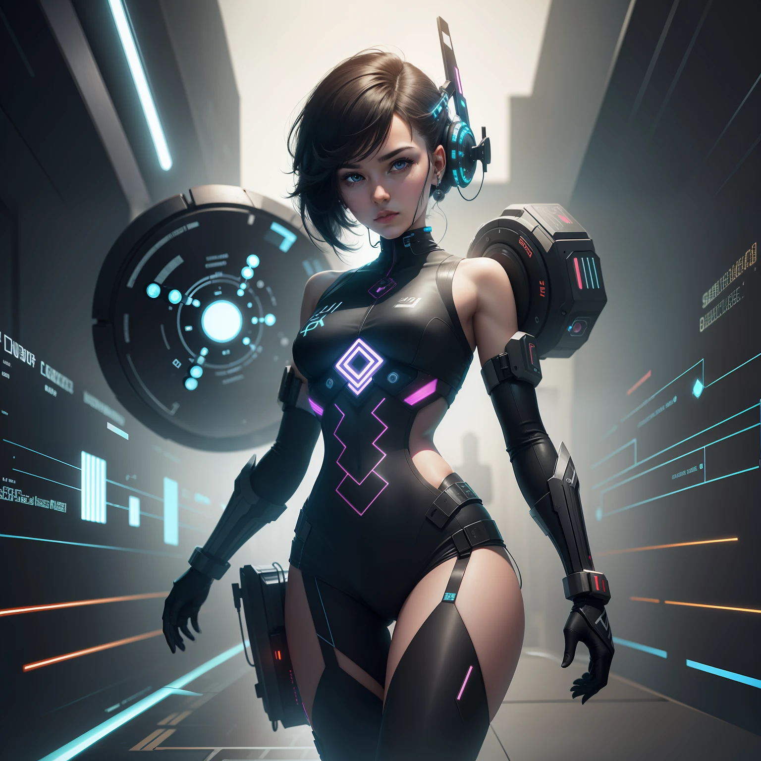 Sequence of spinning DNA molecules,sense of science and technology,Matte texture,Realistic graphics,cyber punk style