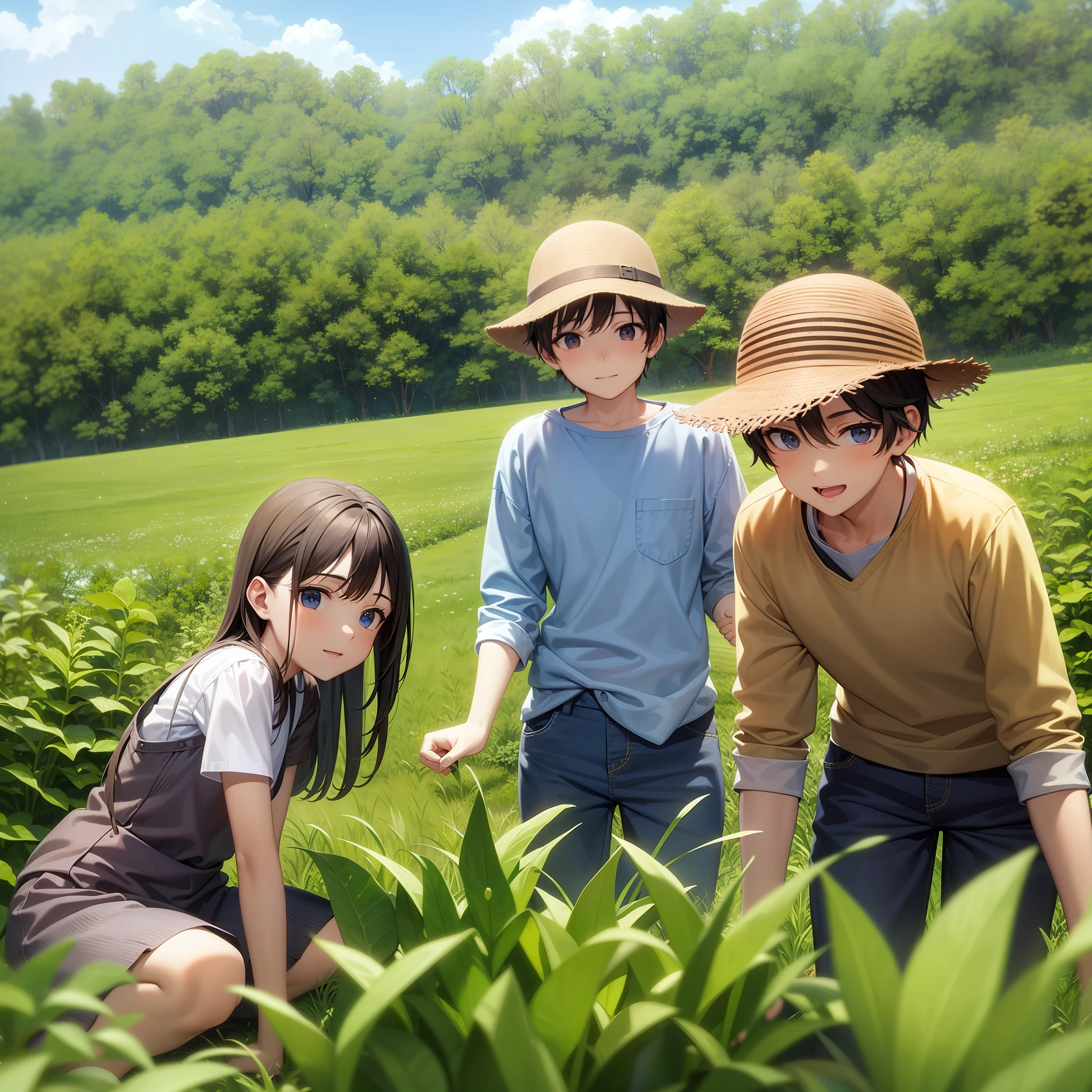 vale,crops,crops,A group of children farming a field,13 year old