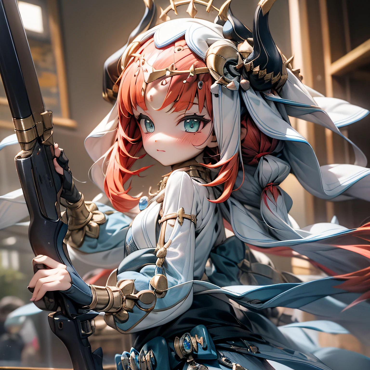 chibi, Complete broker, Mega Mini, Metal, Mega Pins, The wings are steel., My favorite cat ears, The gun is metal steel., beautiful light,