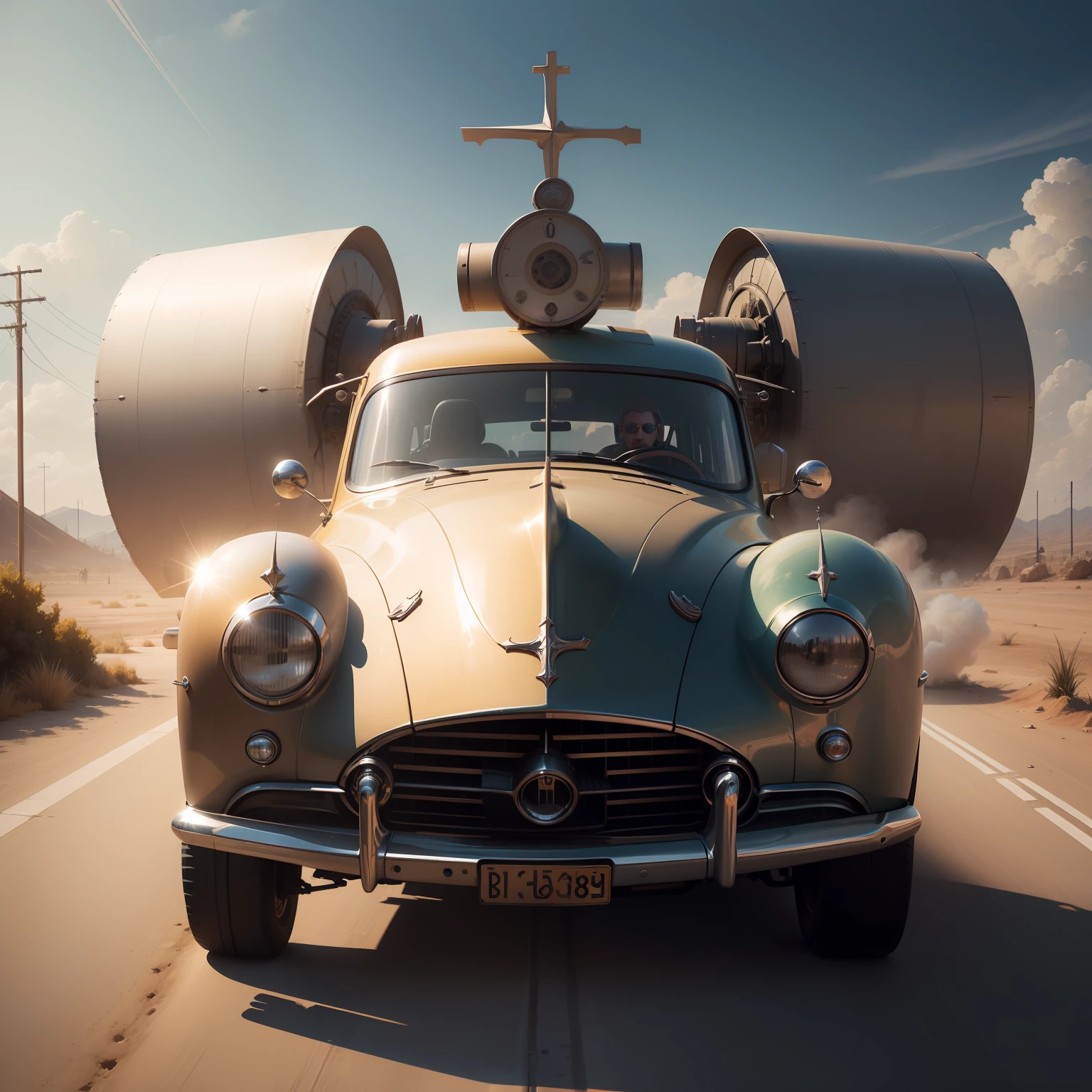 Holy roller, concept art, 4k