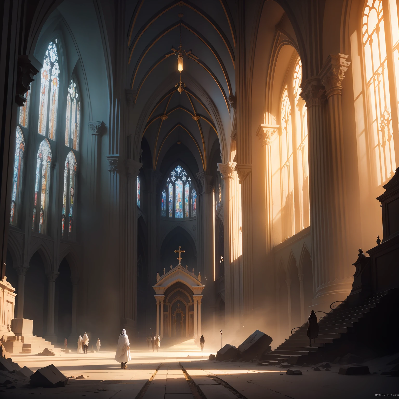 Holy holy, concept art, 4k
