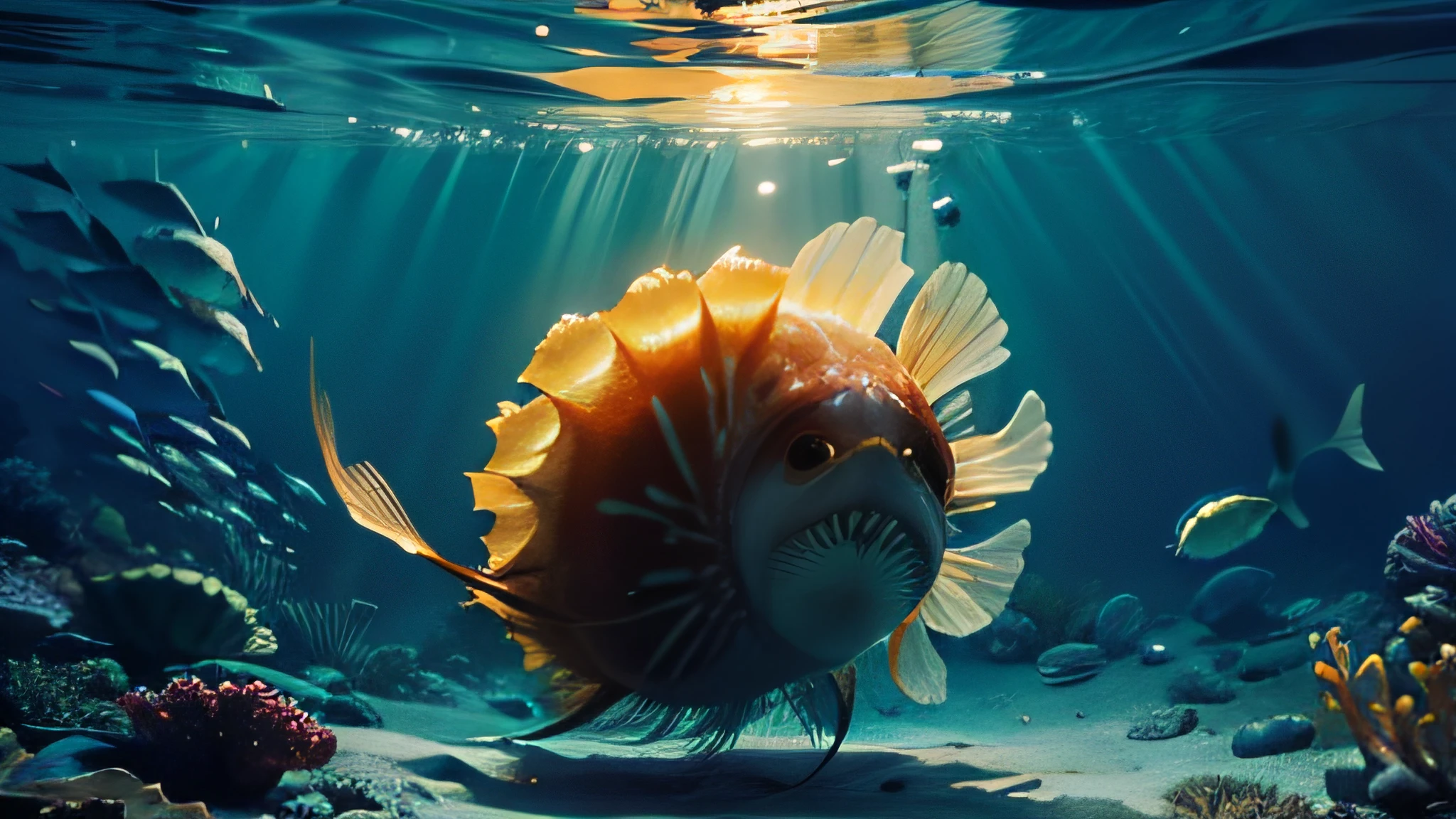 ((Underwater, Closed_Eyes, In_container, stasis_tanks)), ((High quality:1.2, Master:1.2)), absurderes, high resolution,(8K resolution), 8K, 8kres, 8K real, High details, Verbose and licensed, International high detail，highly intricate detail，absurd details，Hyper-Resolution，hyper HD，megapixel，vfx，FXAA，TXAA，RTX，SSAO，Shaders，denoised，Denoising，cel shading，Tone-mapping，Environmental occlusion，rays of moonlight，Depth - fc,Deep under the sea，Multiple golden jellyfish，Sense of speed，A sense of center，Refraction in water，Multiple afterimages，Doppelganger，golden colored