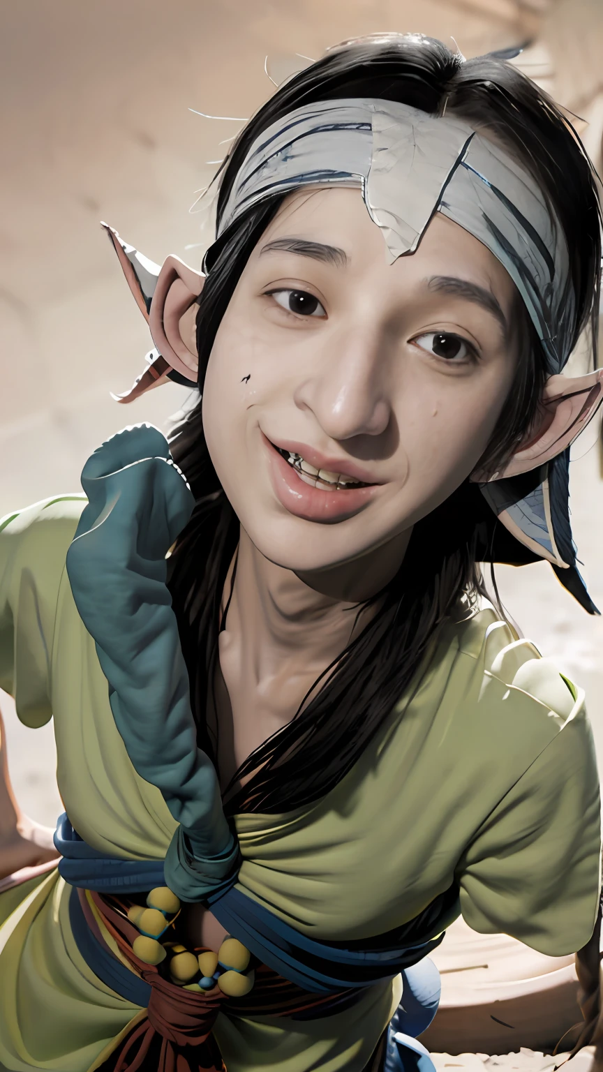 Pinocchio,One Piece Usopp,Joichiro Oda,k hd,8K,photore,(((Twine headband))),(((Exaggerated expressions))),(((((((Long Nose))))))))