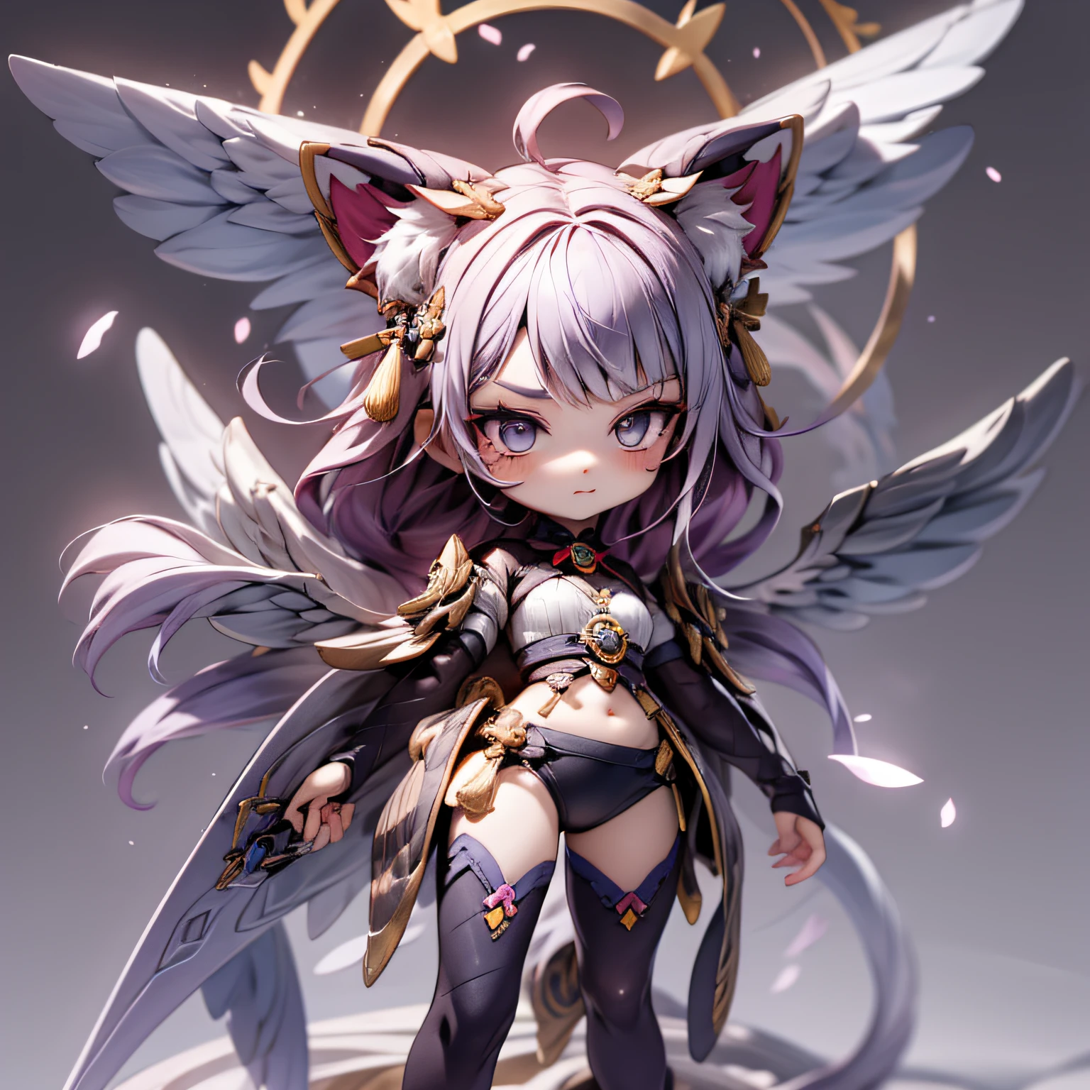 blink, chibi, Complete broker, Mega Mini, The body is steel......, Metal., The legs are steel......, Metal., My favorite cat ears, The wings are steel......, Metal., The gun is metal steel.......
