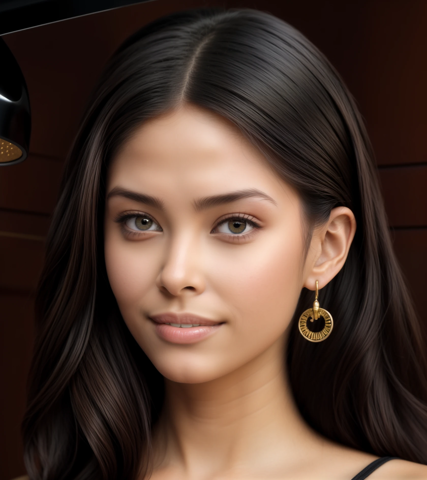 The bones do not change,The facial features remain unchanged,Real skin texture,Latin American,Wheat-colored skin,Realiy,hyper HD,high qulity,The is very detailed