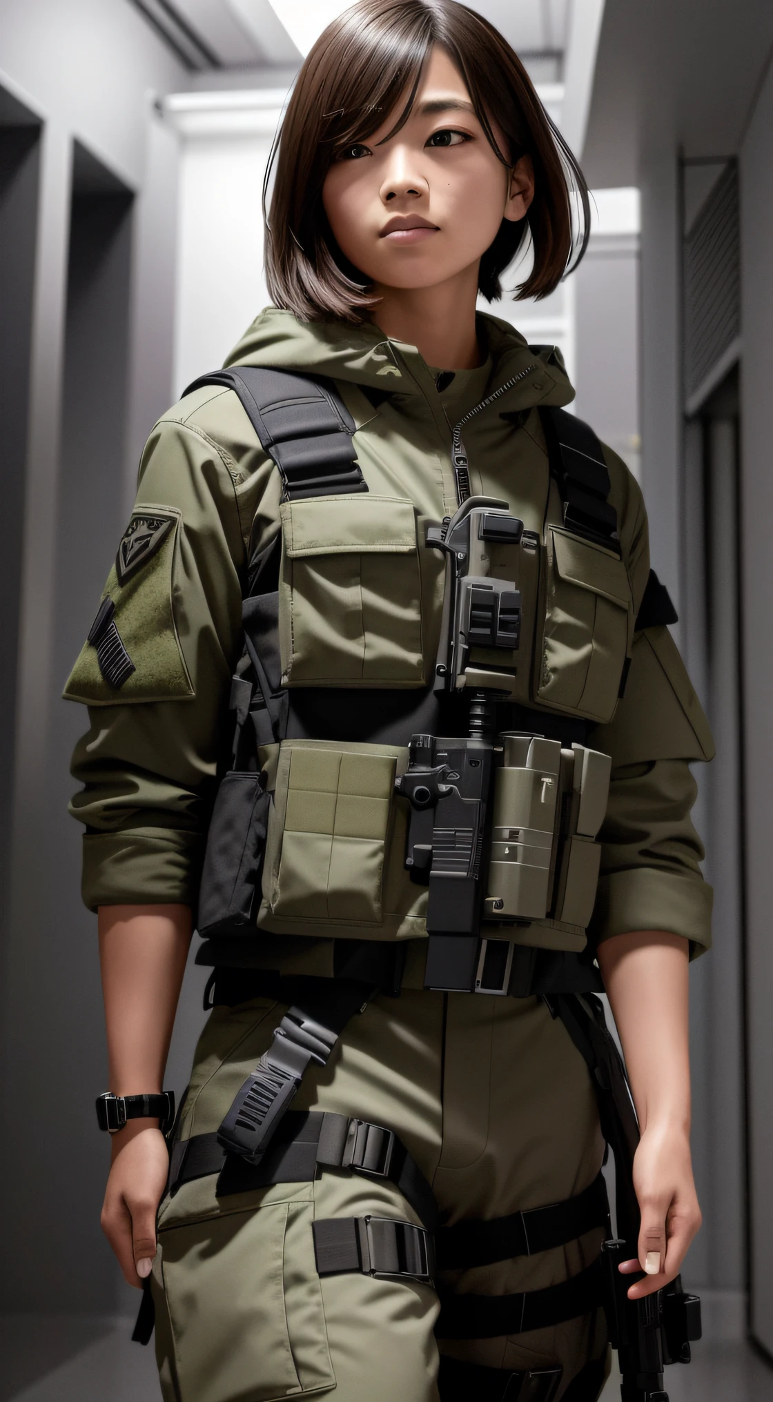 "An iconic Call of Duty soldier in a tactical military uniform, executing special operations with precision and skill."