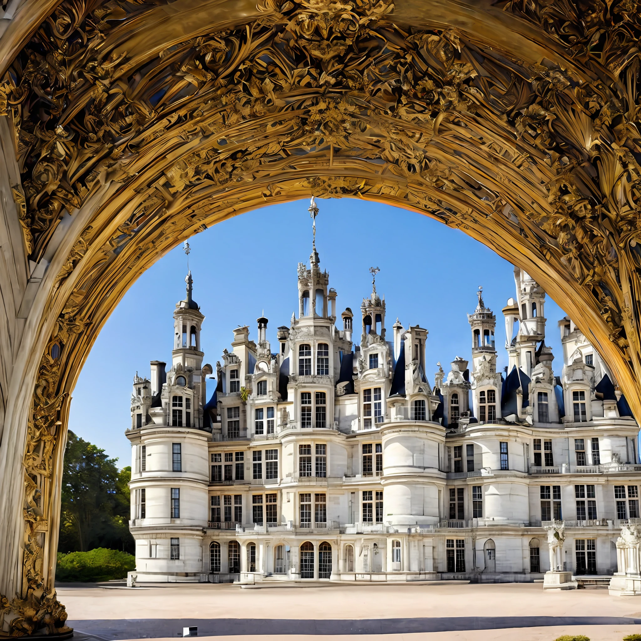 discostyle, Castle of Chambord,