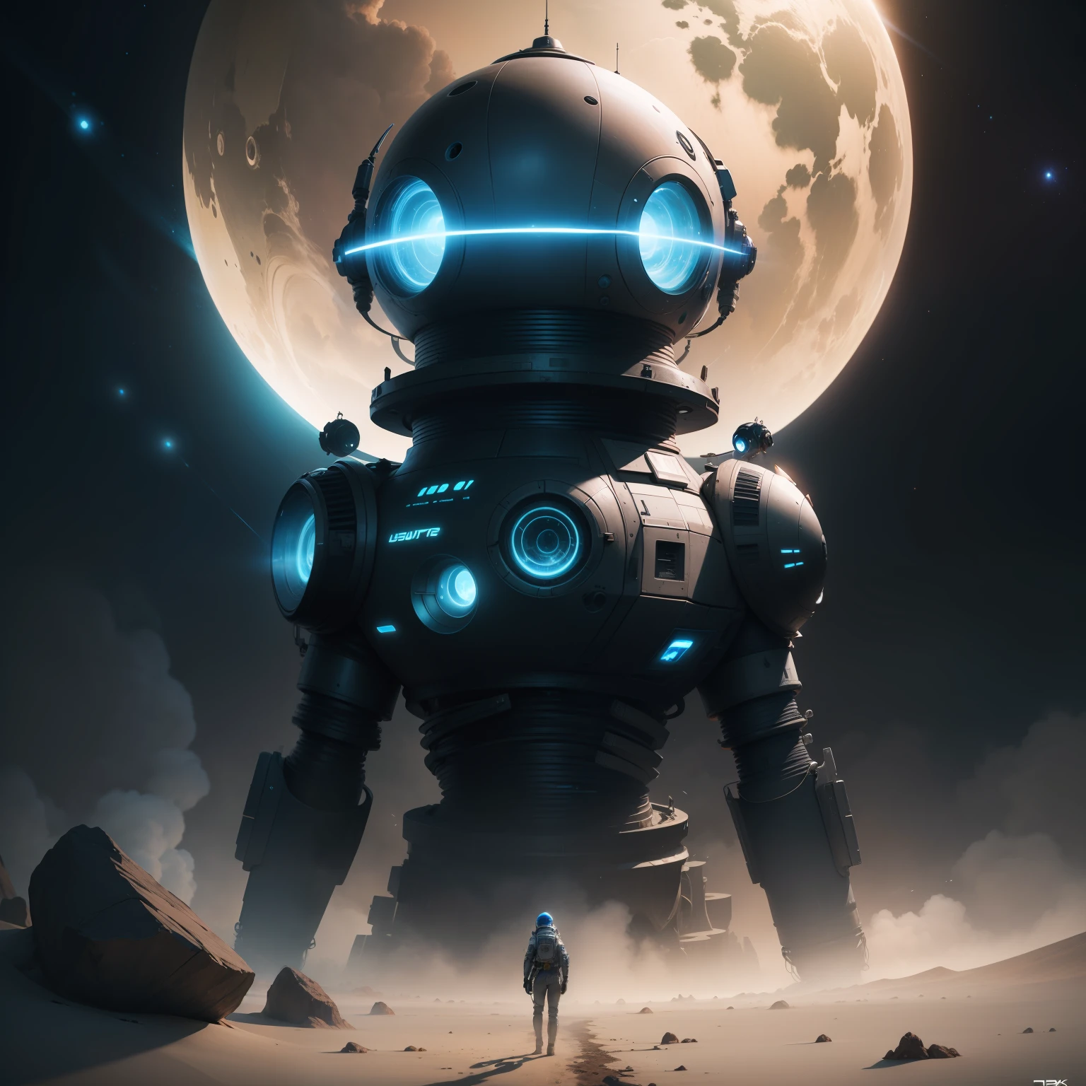 The return of lost in space, concept art, 4k