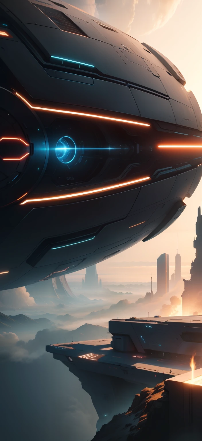 ProtossAI, technology, close-up, sci-fi scenes, high resolution, flat