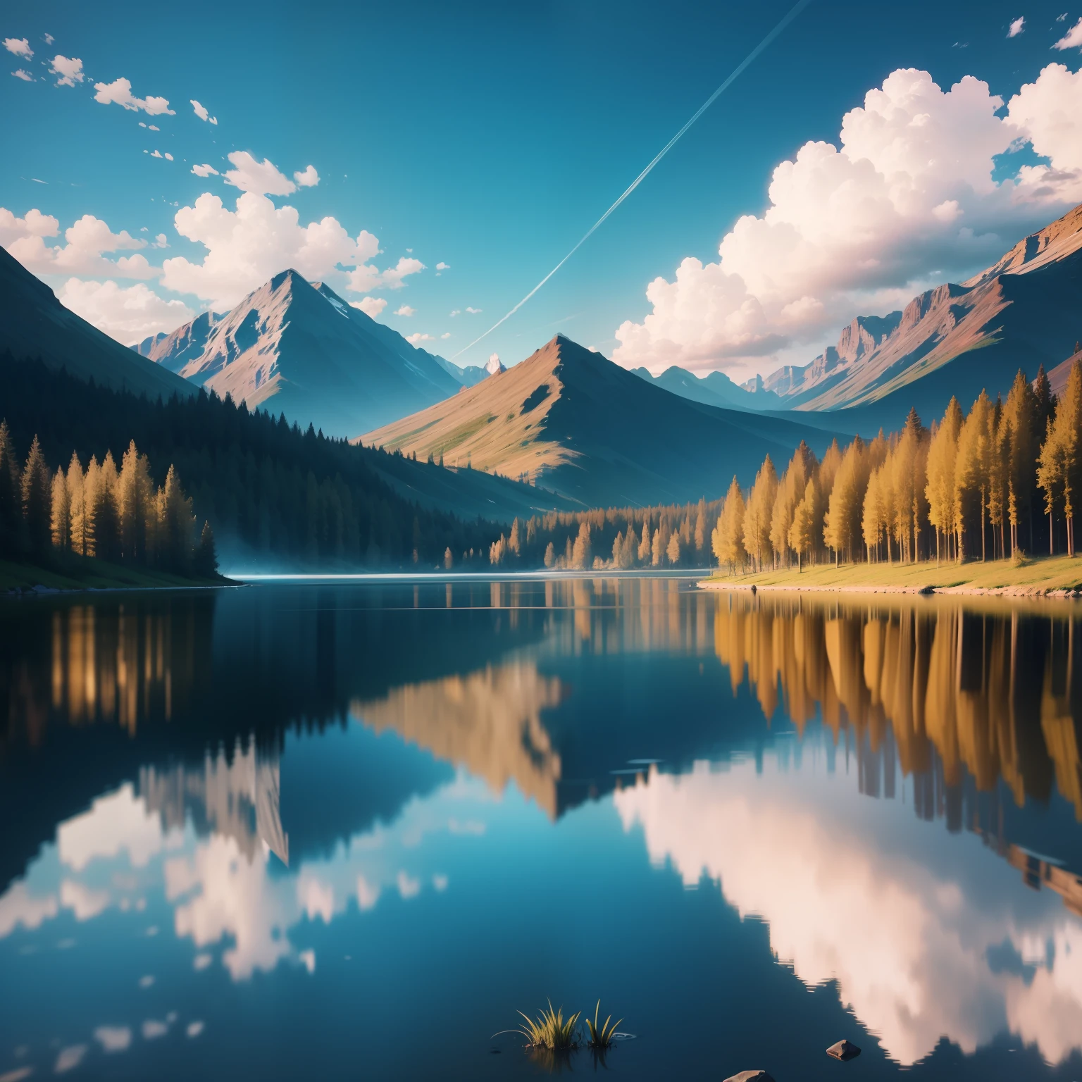 Wallpapers,k hd,scenecy,Reflection in the water,