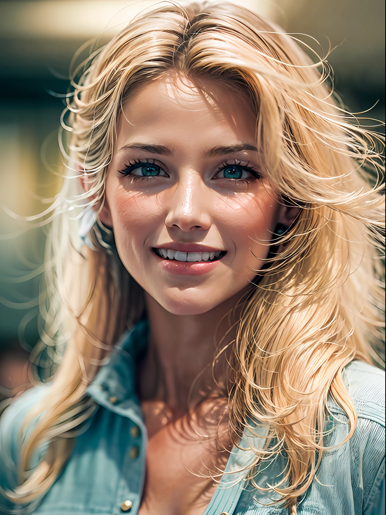 (masterpiece, high resolution:1.3), (photo of a tall blonde woman with an incredibly attractive and perfectly curvaceous body:1.2), (her eyes a mesmerizing mix of blue and green, radiating a strong glimmer:1.1), (wearing a tight white crop top that accentuates her well-defined figure:1.1), (paired with a snug-fitting denim shorts that highlights her lifted buttocks:1.1), (her feet adorned with stylish cowgirl boots:1.1), (walking through a bustling shopping mall surrounded by people:1.1), (the photo has a Gaussian blur effect, emphasizing her presence:1.1), (she's smiling charmingly at the camera:1.1).

Camera Used: Nikon Z7 II
Lens Used: Nikon NIKKOR Z 50mm f/1.8 S
Resolution: 45.7 megapixels

**Note**: The prompt is structured with the provided elements and camera details for the high-quality photo of the tall blonde woman. The Gaussian blur effect has been applied to highlight her presence in the image.