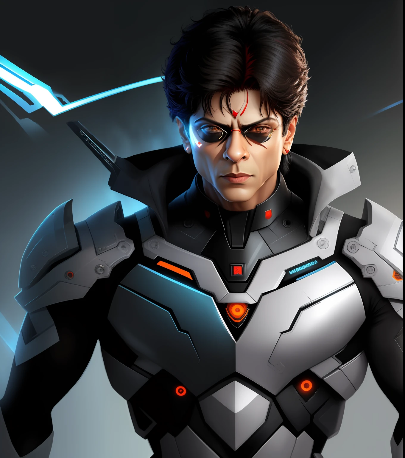 Shah rukh khan cyborg look