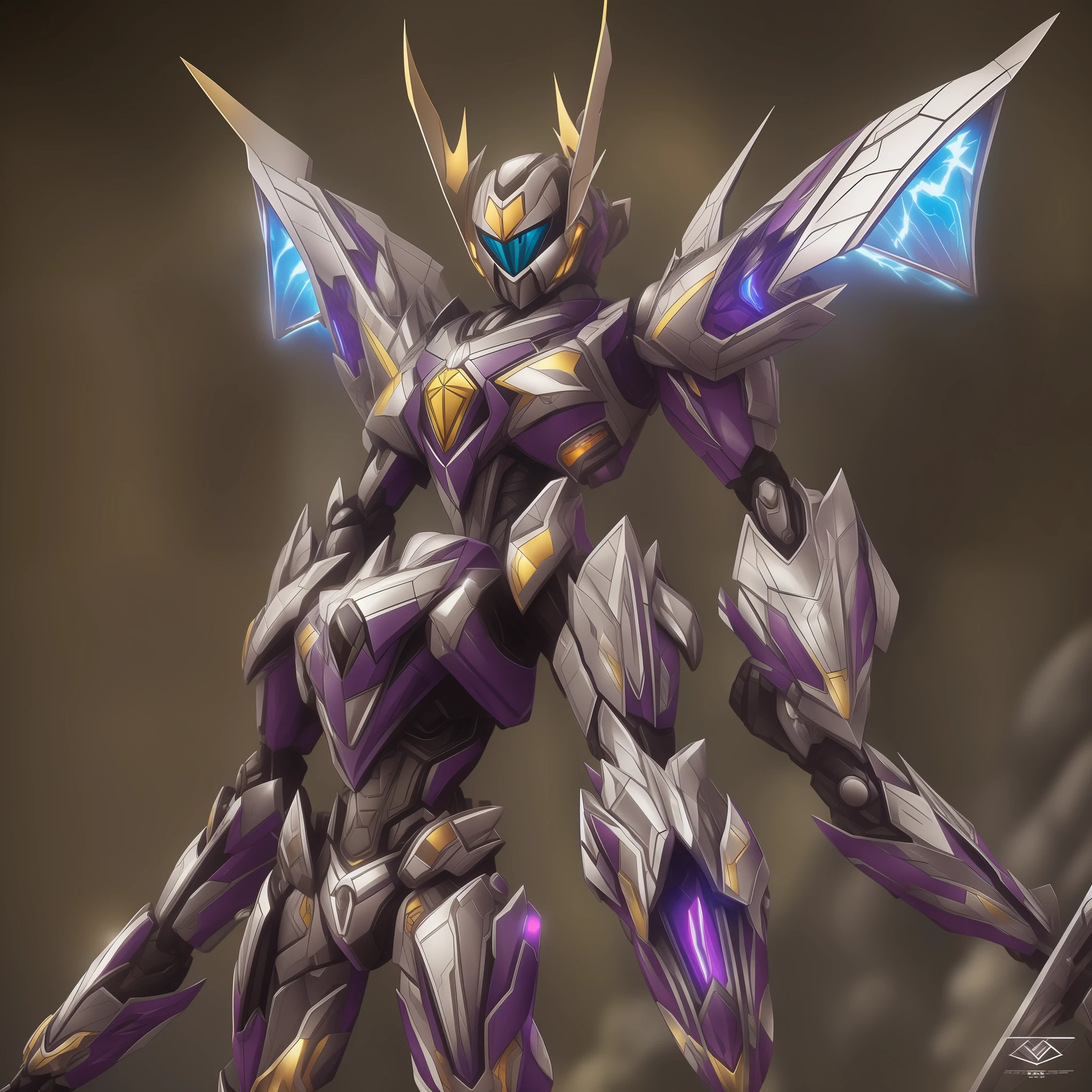 Mariposa estilo mecha