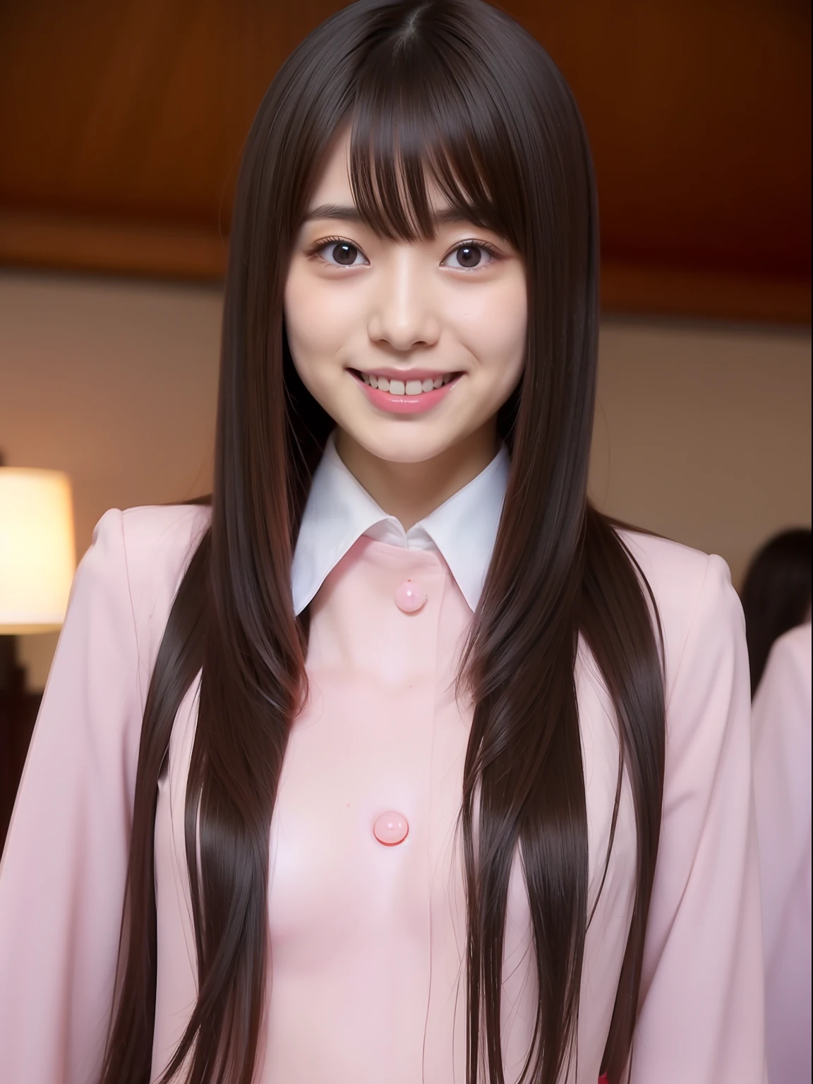 Nogizaka 46 Girls、a beauty girl、Stage costumes、NSFW、head shot、Coming to the hotel、a smile