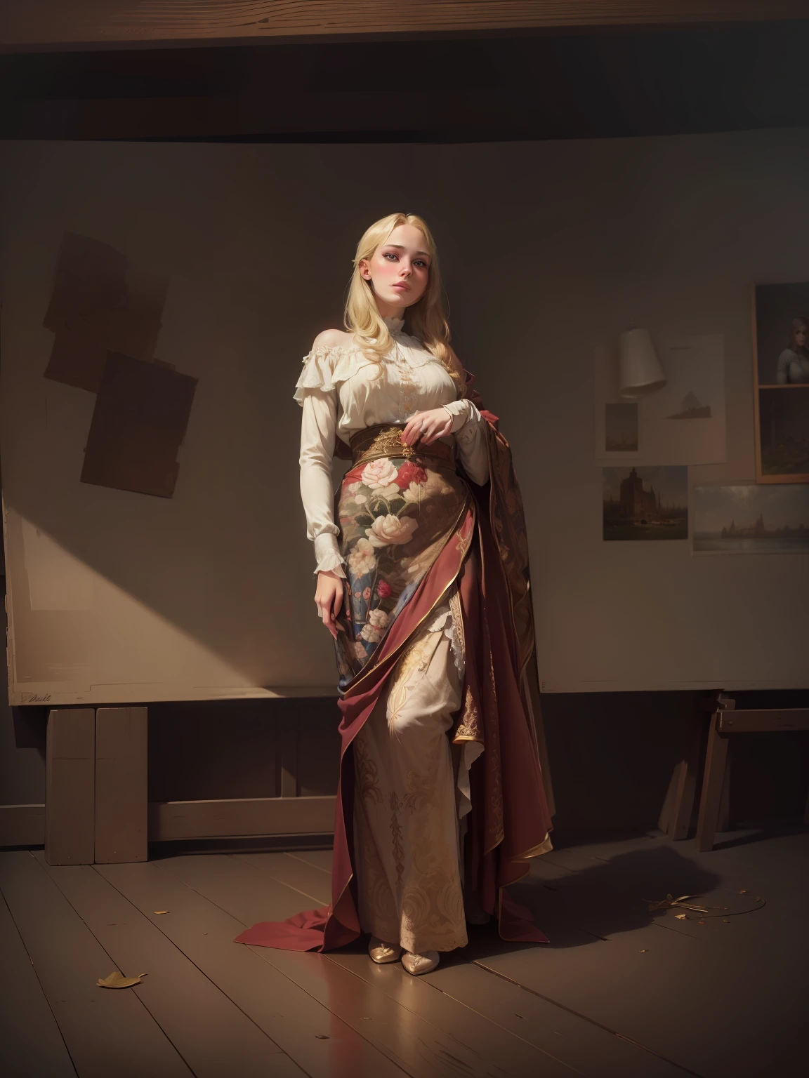 masterpiece, best quality, an extremely delicate and beautiful girl,an extremely delicate and beautiful, world masterpiece theater, ultra-detailed, highly detailed, best quality, blonde hair, highres, extremely detailed,1girl, best quality, illustration, looking at viewer, impasto, canvas, oil painting, realistic, realist ,real,