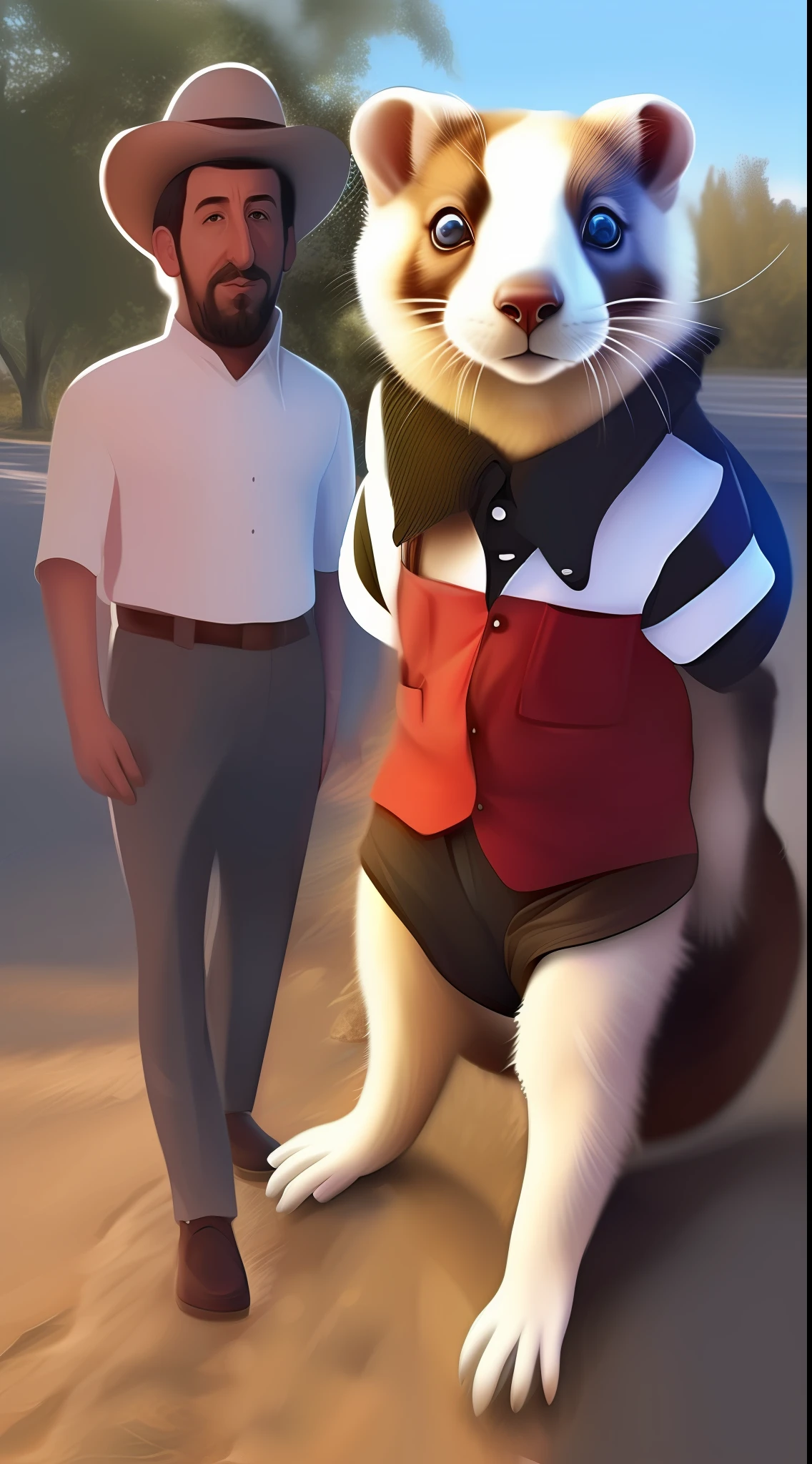 "Adam Sandler hybrid Ferret"