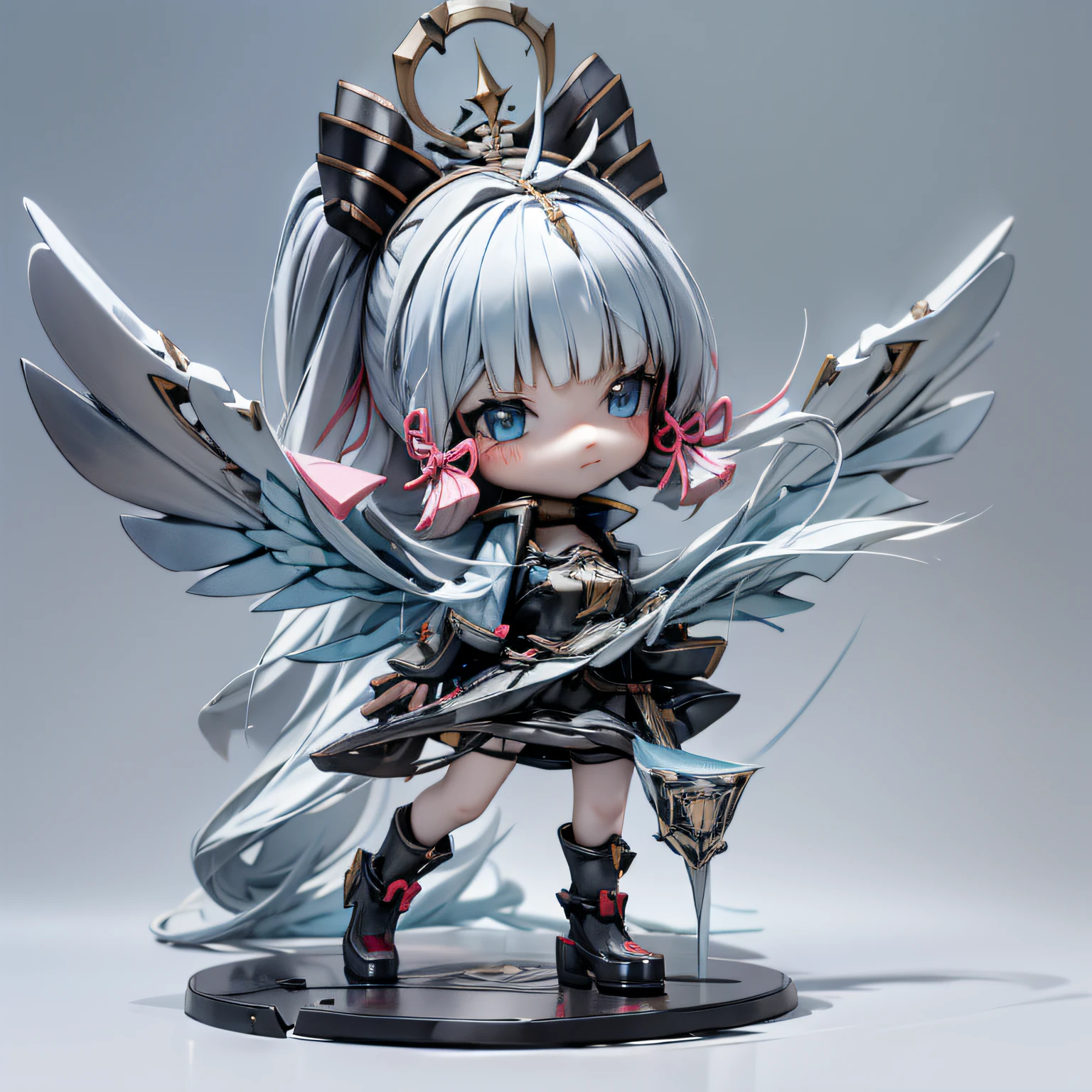 blink, chibi, Complete broker, Mega Mini, The body is steel........................, Metal., The legs are steel........................, Metal., My favorite cat ears, The wings are steel........................, Metal., The gun is metal steel.........................