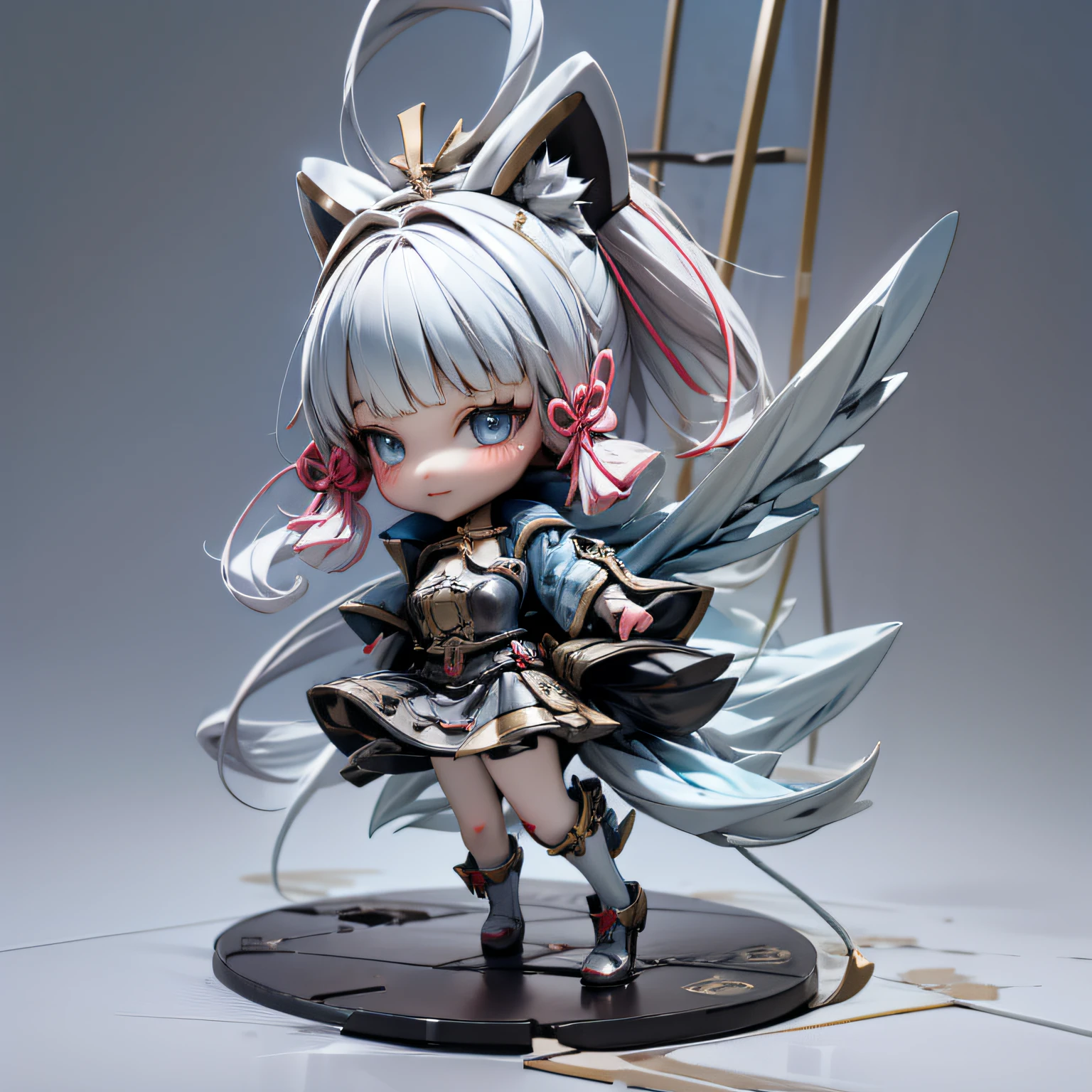 blink, chibi, Complete broker, Mega Mini, The body is steel........................, Metal., The legs are steel........................, Metal., My favorite cat ears, The wings are steel........................, Metal., The gun is metal steel.........................