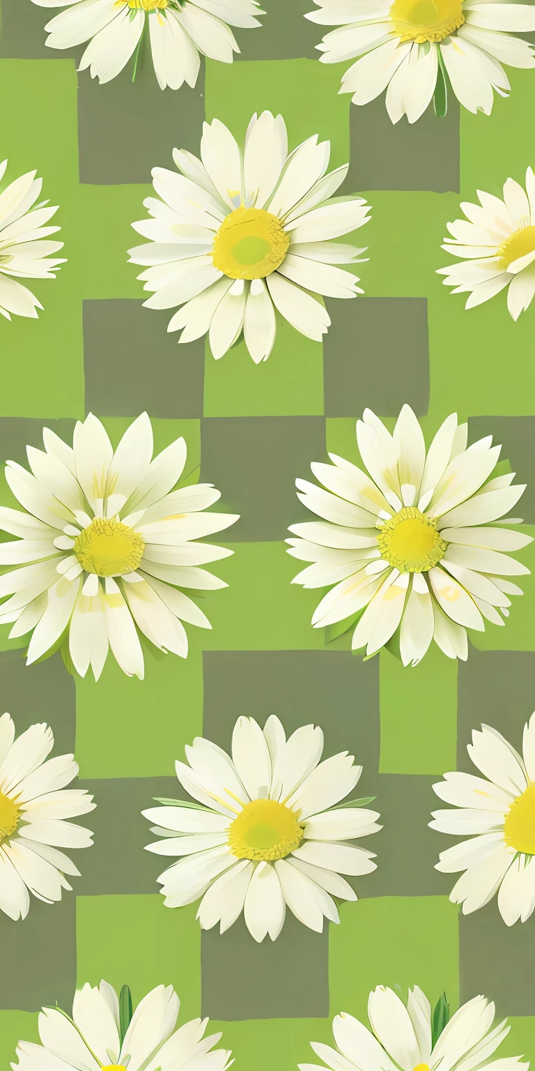 Close up of flower pattern on green background, flower, patchy flowers, Flower background, checkered motiffs, flower power motifs, flannel flower, garis edelweiss, checkered motiffs, Daisies, flower pattern, made with illustrator, Garden floral pattern, background natural flower, Daisies, flowers in the background, florest background, Flowers around, Chamomile