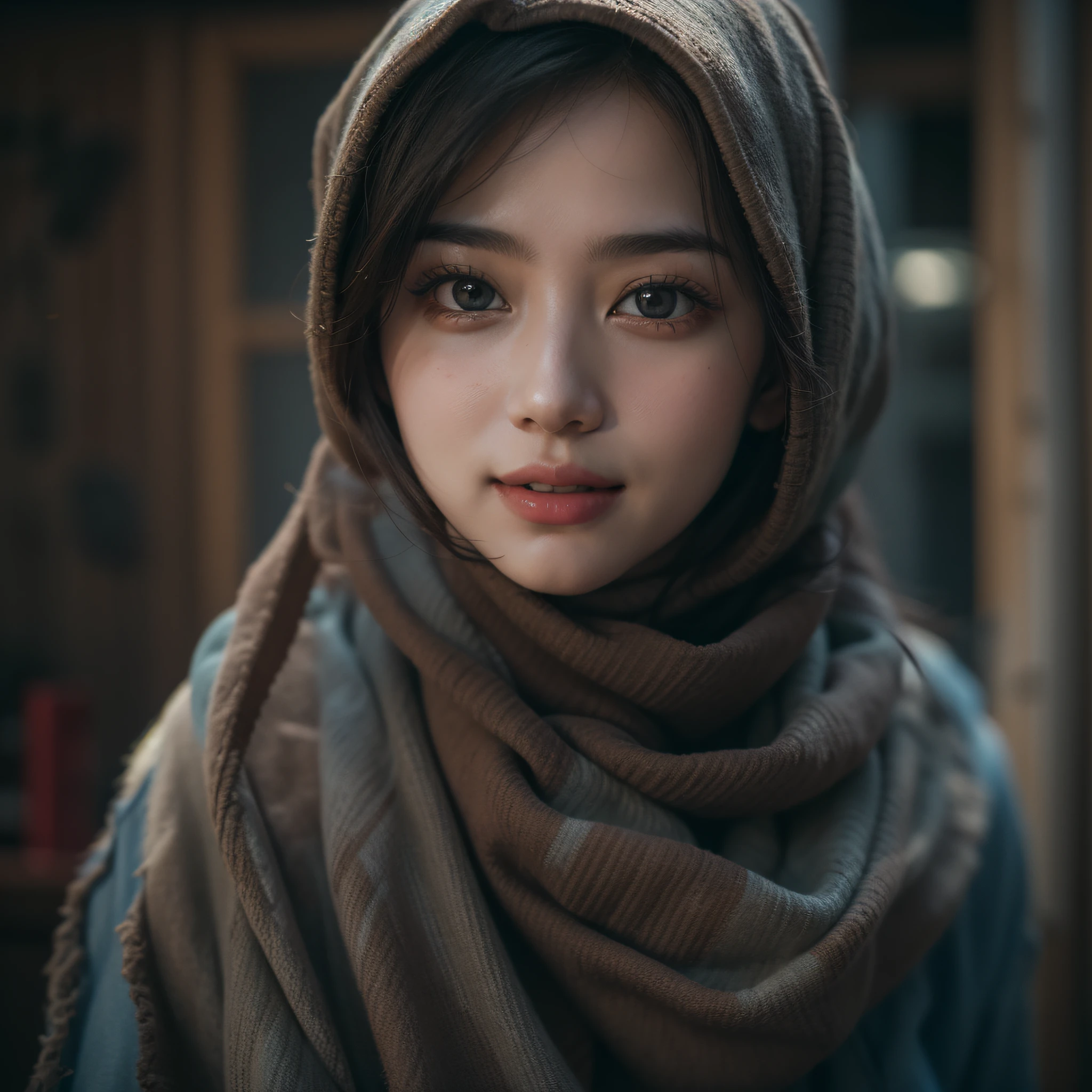 STABLE DIFFUSION 2.1 REALISTIC PHOTOREAL HIJAB, (((cute feelings Loved))) Masterpiece, absurdres,award winning photo, extremely detailed, amazing, fine detail, (extremely detailed eyes:1.125) and face, by lee jeffries nikon d850 film stock photograph 4 kodak portra 400 camera f1.6 lens rich colors hyper realistic lifelike texture dramatic lighting unrealengine trending on artstation cinestill 800 tungsten, beautiful woman, ulzzang-6500, smiling seductively, excited,