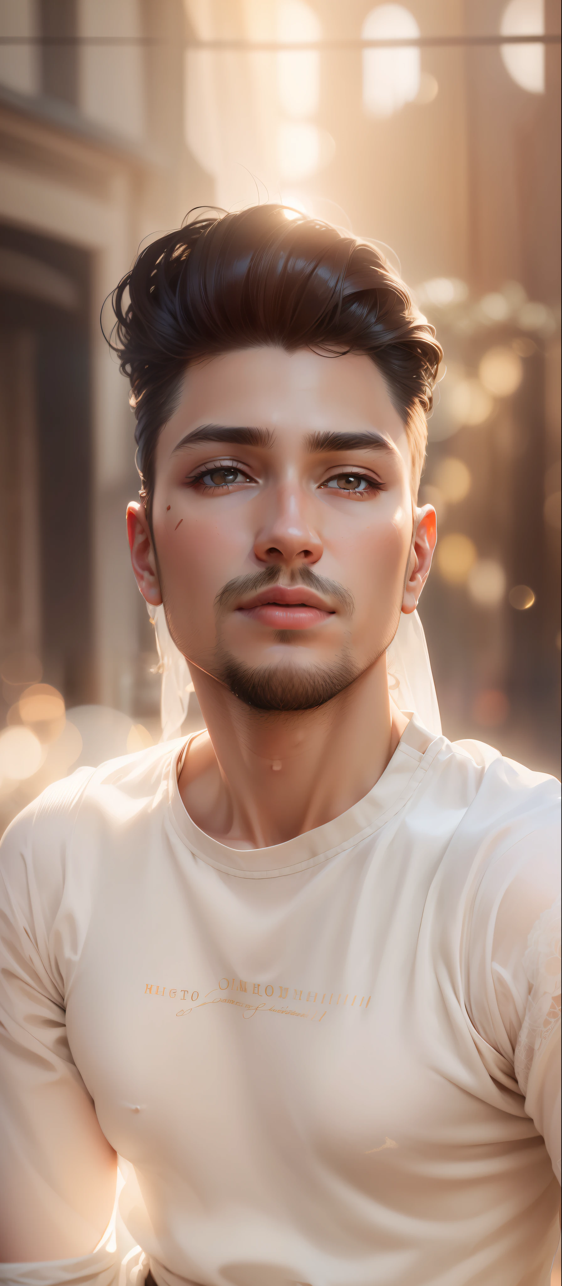((best quality)), ((ultra res)), ((photorealistic)), (intricate details), perfect face, make up:1.5, light on face, man, changing cloth
