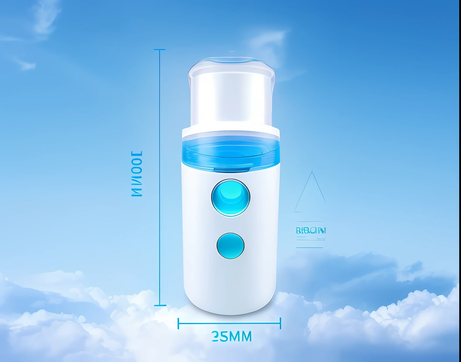 The color of the product does not change,Replace the white background with the sky