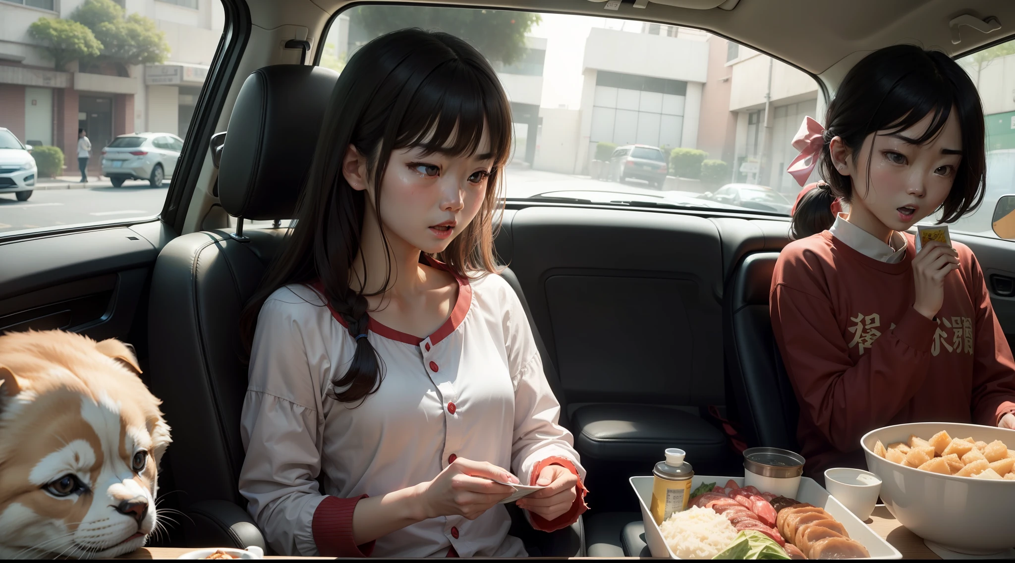 人物:
Chen Tao:Dissatisfied with Annie's consumption behavior,Think she eats、The things used are too expensive。
annie:He laughed angrily by Chen Tao's accusation,Think that everything you buy is within your means。
Scenes:
In the car:Chen Tao showed a mocking expression in front of Annie,This is the first time he has done so。
