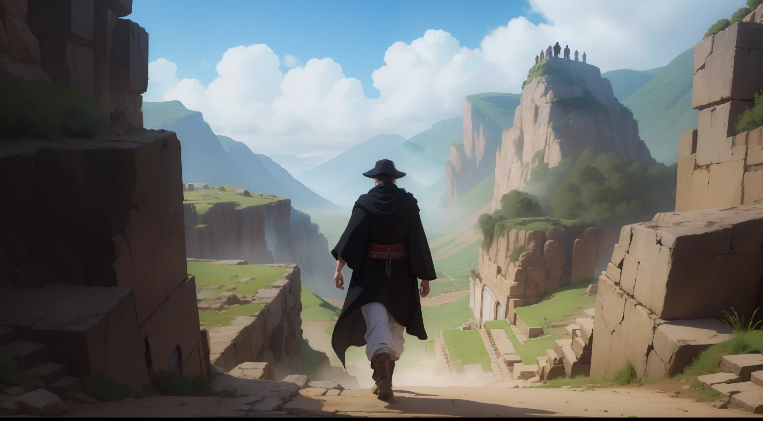 In the heart of a mysterious valley, shrouded in ancient traditions, a young man embarks on a remarkable journey of self-discovery.