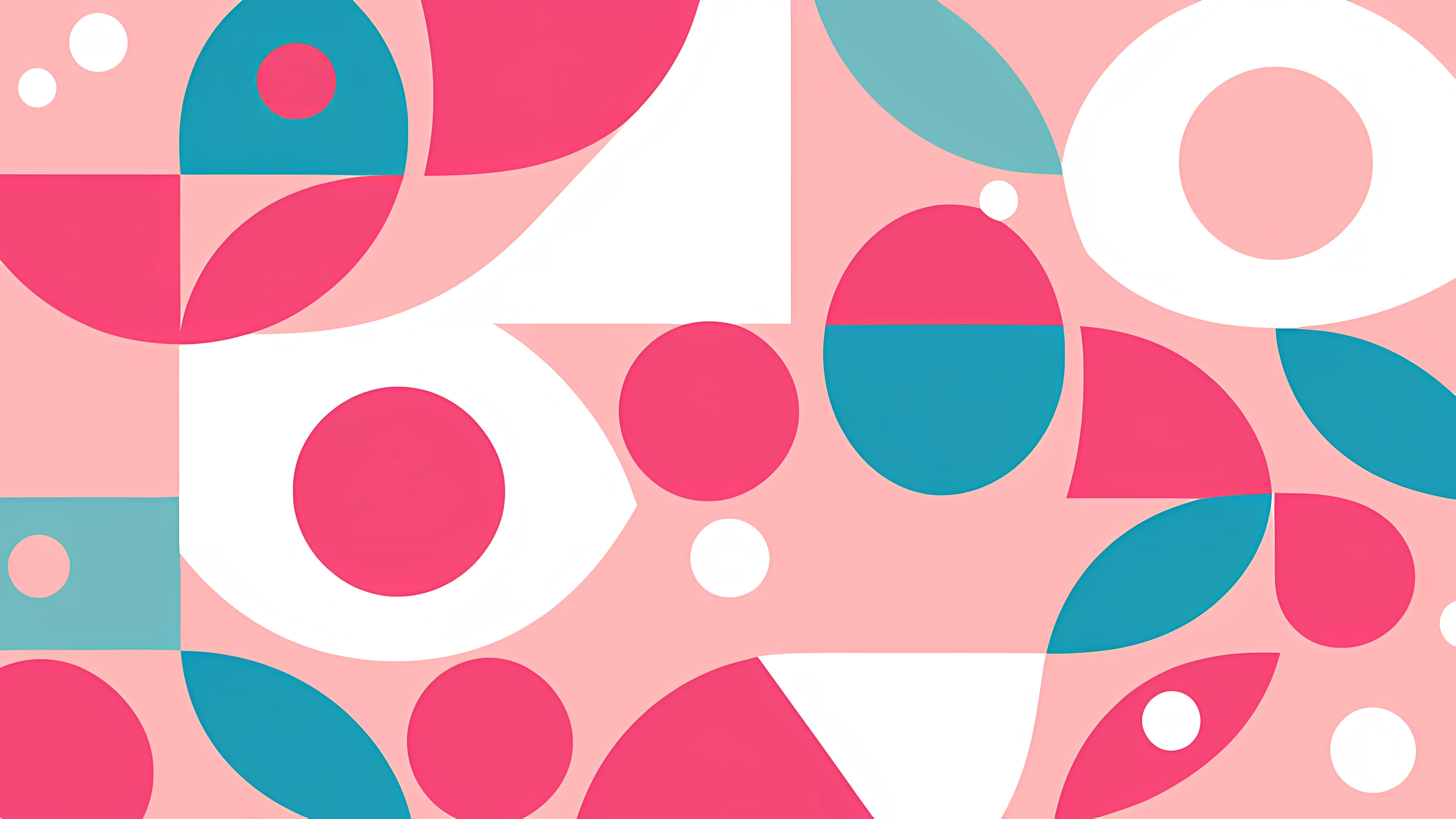 Close up of geometric pattern on pink background, graphic shapes, abstract pattern, Abstract shapes, stylized layered shapes, Seamless pattern design, abstract forms and shapes, Playful composition, bold simple shapes, Mesh montage of shapes, abstract design, motion shapes color design, bold shapes, made with illustrator, Repeating pattern, abstract geometrical shapes