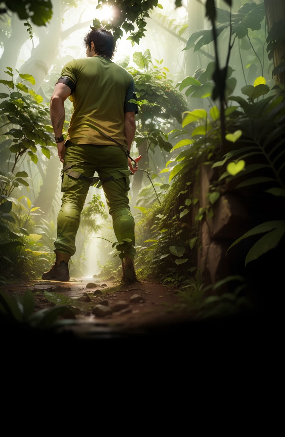 Change background, jungle background, 8k full hd