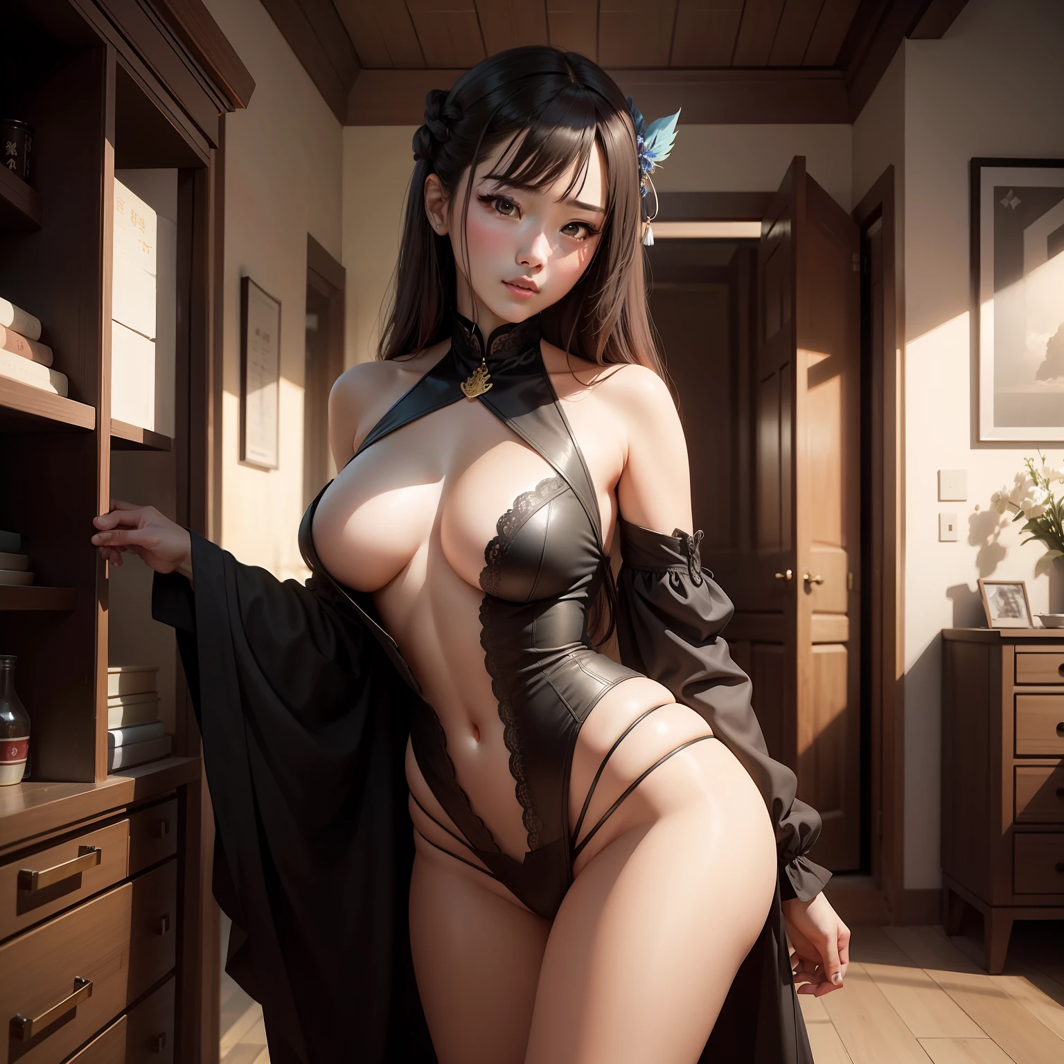 裸露的 女人