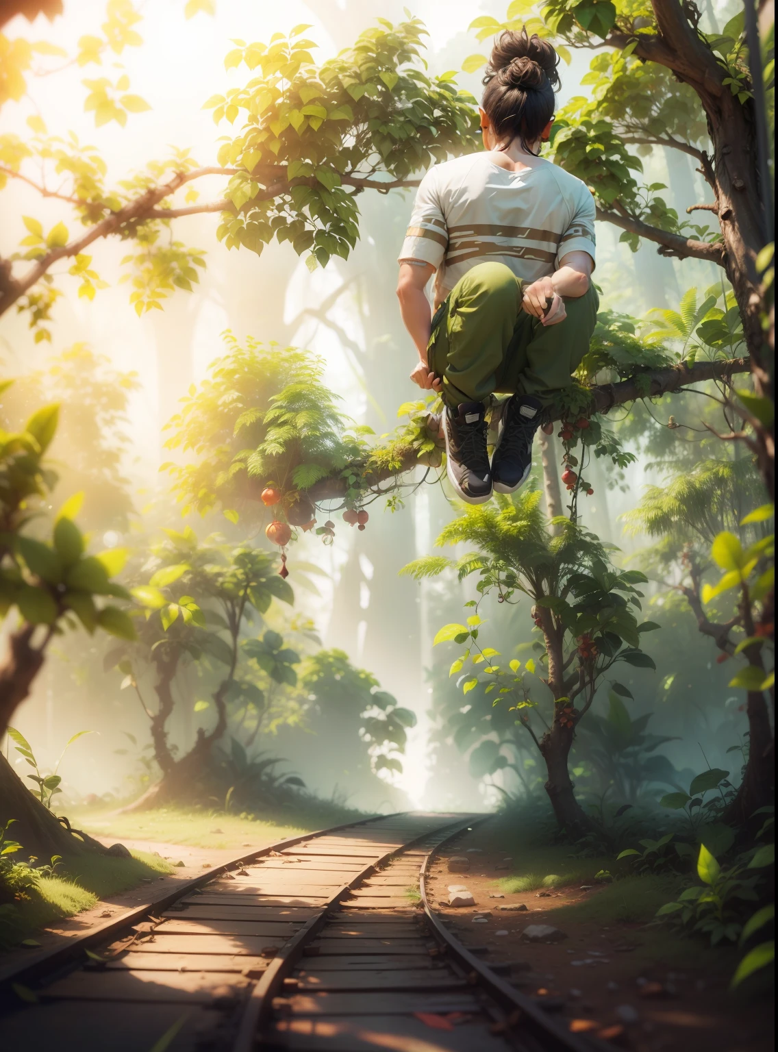 Change background, jungle background, 8k full hd