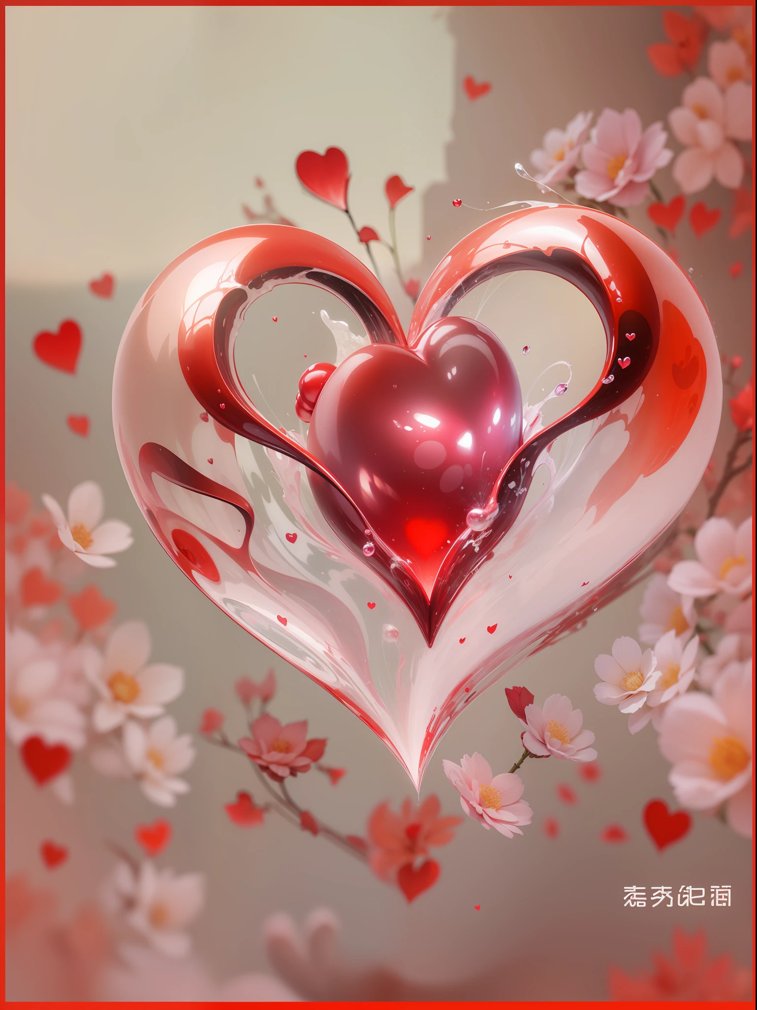 A heart beats regularly，Like a bright red pearl，Blooming with the light of life。Every beat is like a flame of passion，Infuses the body with endless vitality。The heart is the guardian of bright red，Beating faithfully，Energize and warm the whole body。