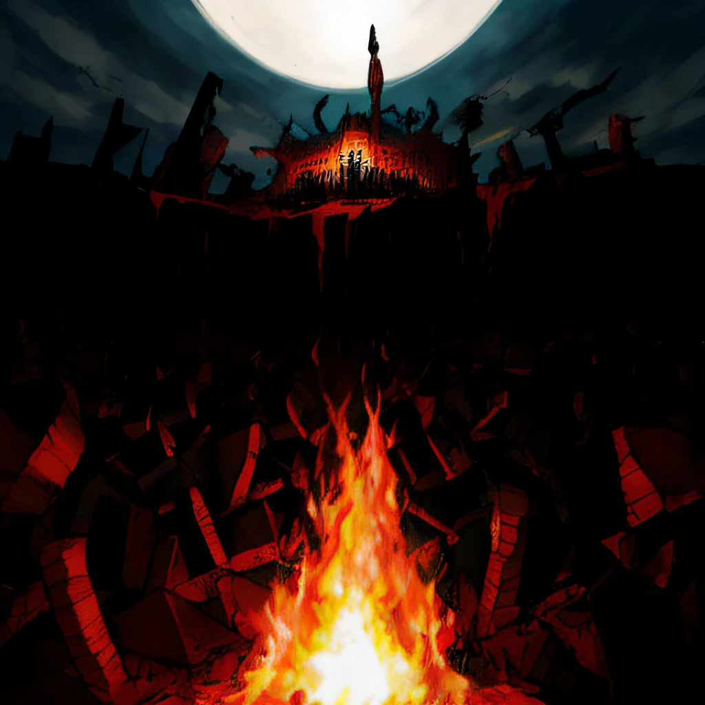 Hell's panorama