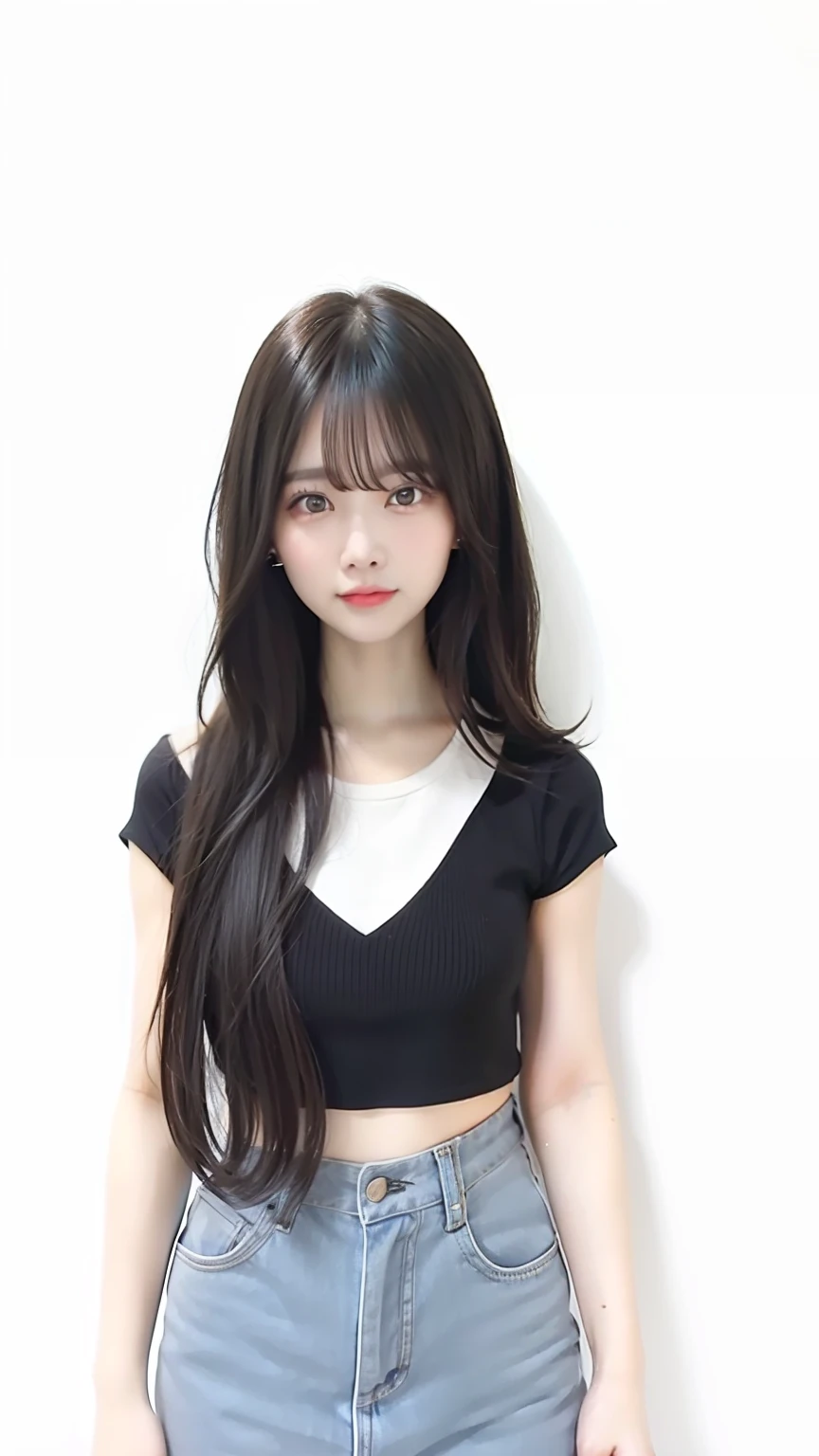 1girl, very beautiful face, black hair, 70mm lens