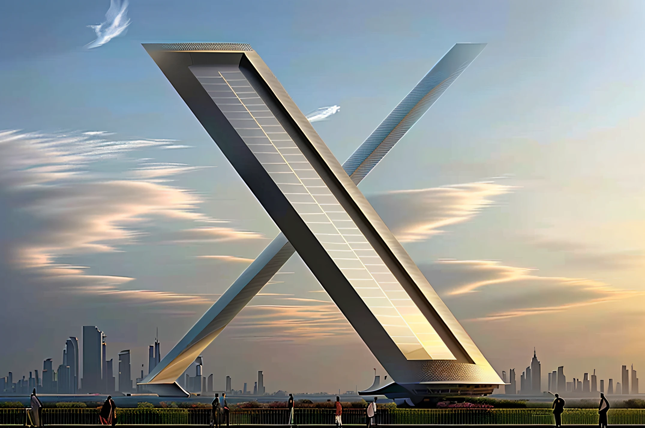 A tall building in a futuristic city designed by Zaha Hadid, a futuristic building, a modern building, sidewalks around the building, imagination, a fusion between the future and the past, hanging gardens, the hanging gardens of Babylon, sustainability, future technology, Very tall building, architectural creativity, new culture, self-sufficiency, the golden ratio, a beautiful building in the middle of the image, a blurry background, one building, spread, natural colors, calm colors, masterpiece, art, better resolution