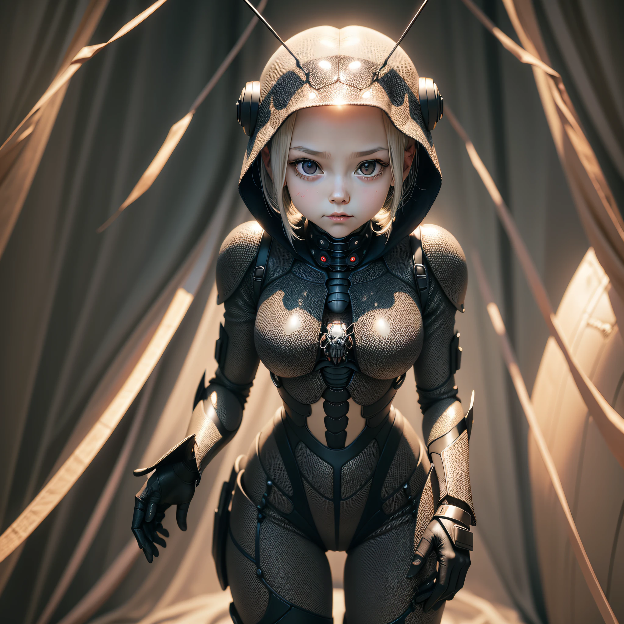 Insect exoskeleton，Infant woman，arachne --auto