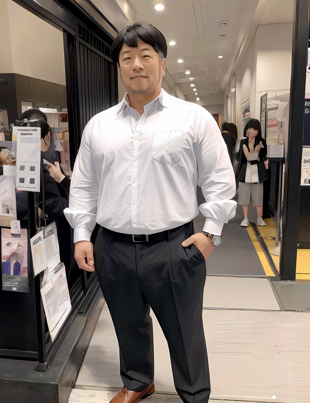 Japan man handsome proof of the best inclusive stocky body height 180cm 30s photo